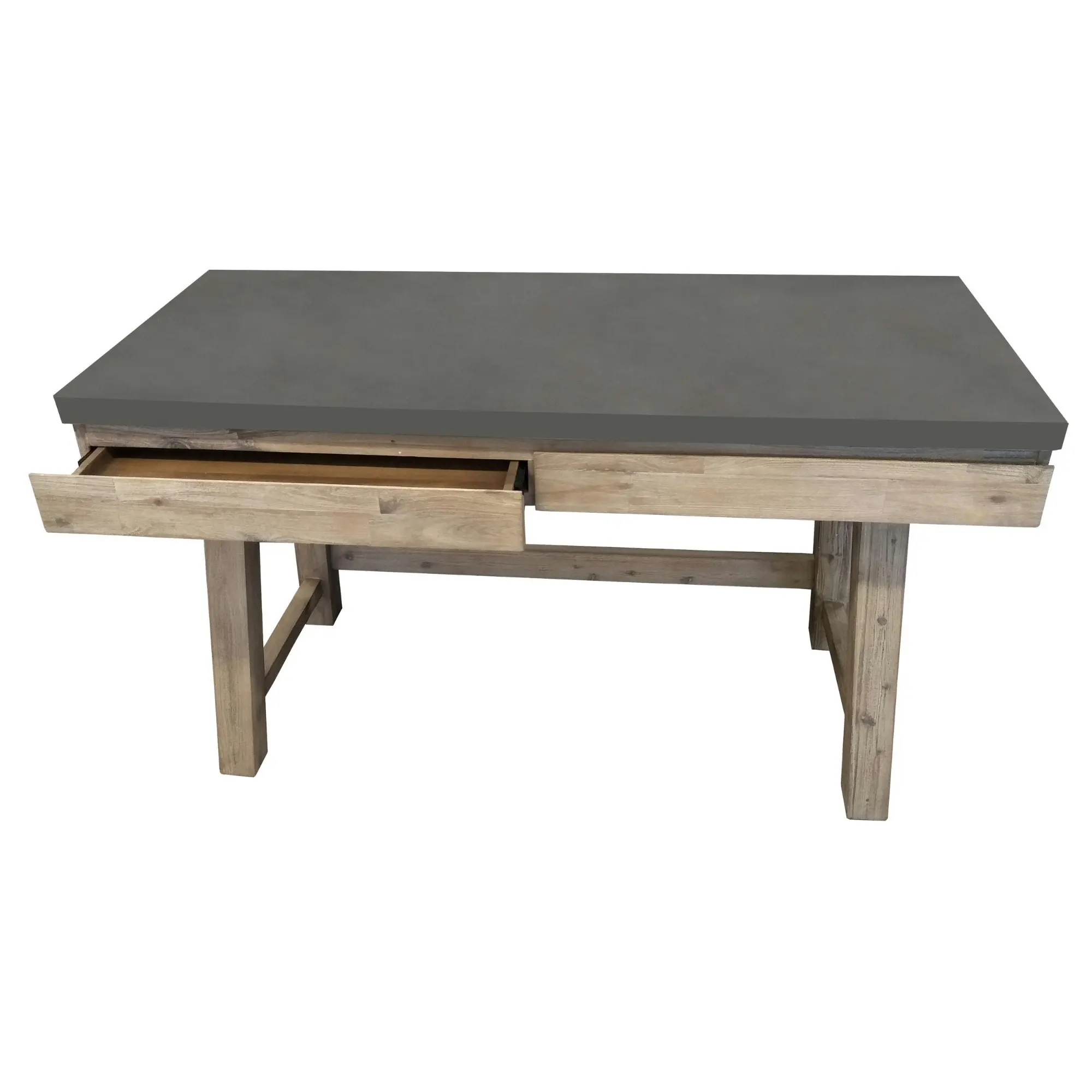 Stony 140cm Desk with Concrete Top