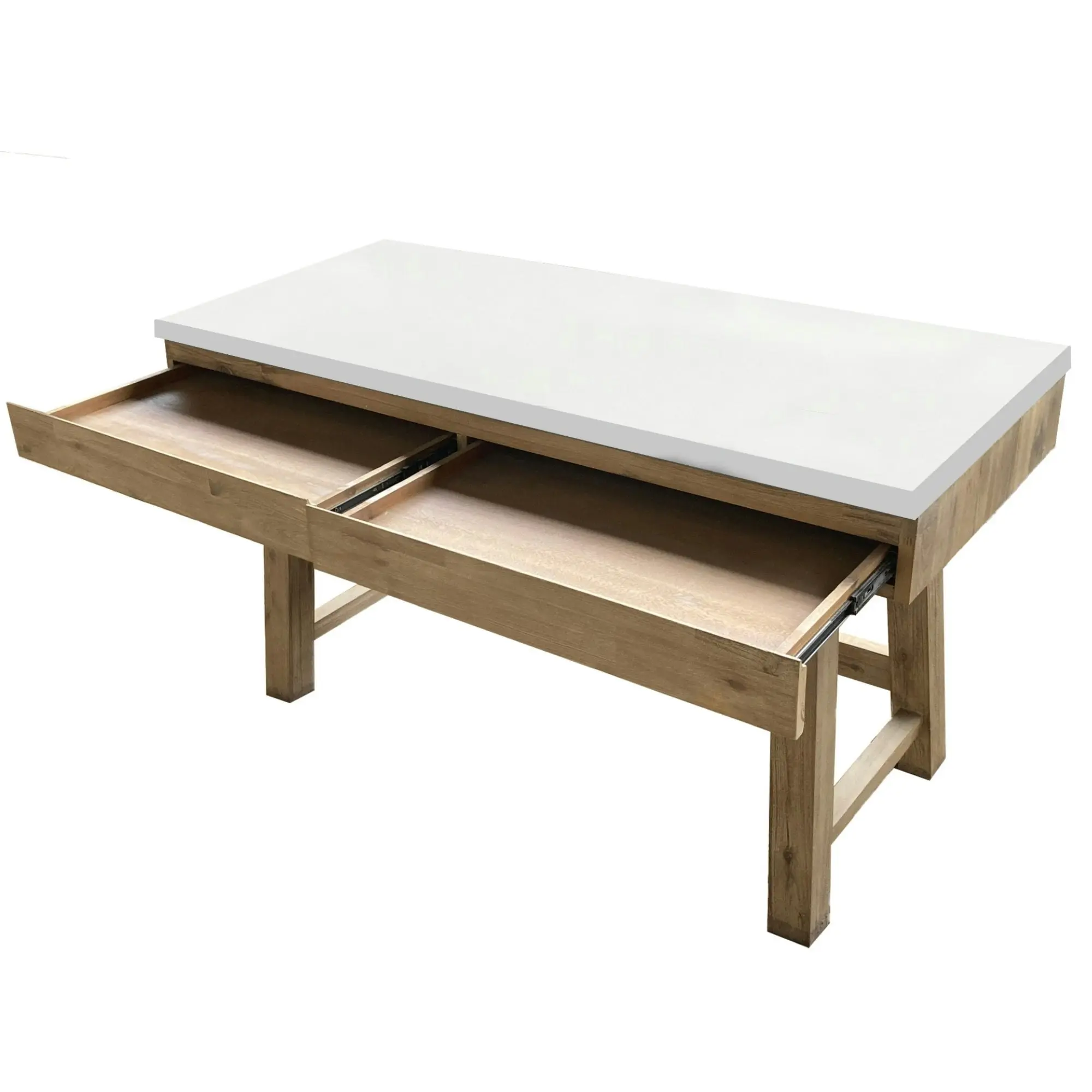 Stony 140cm Desk with Concrete Top