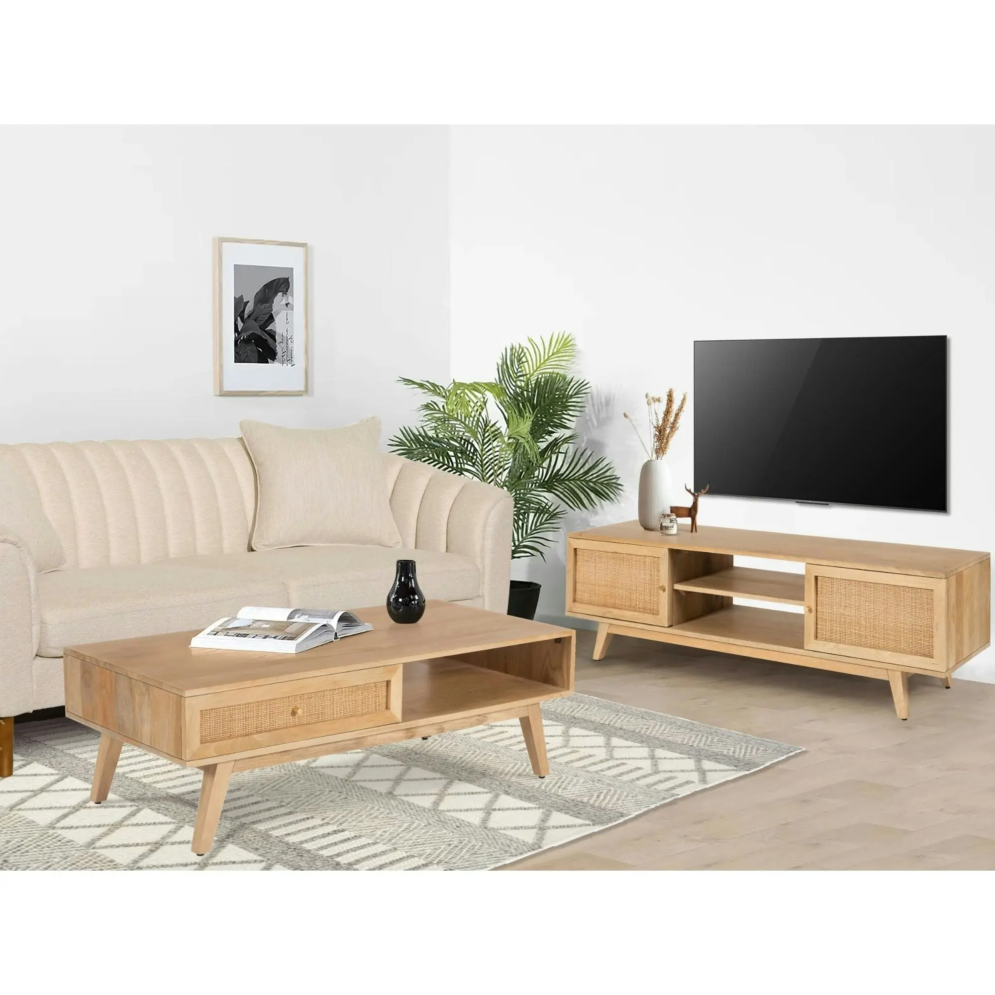 Olearia  120cm Coffee Table