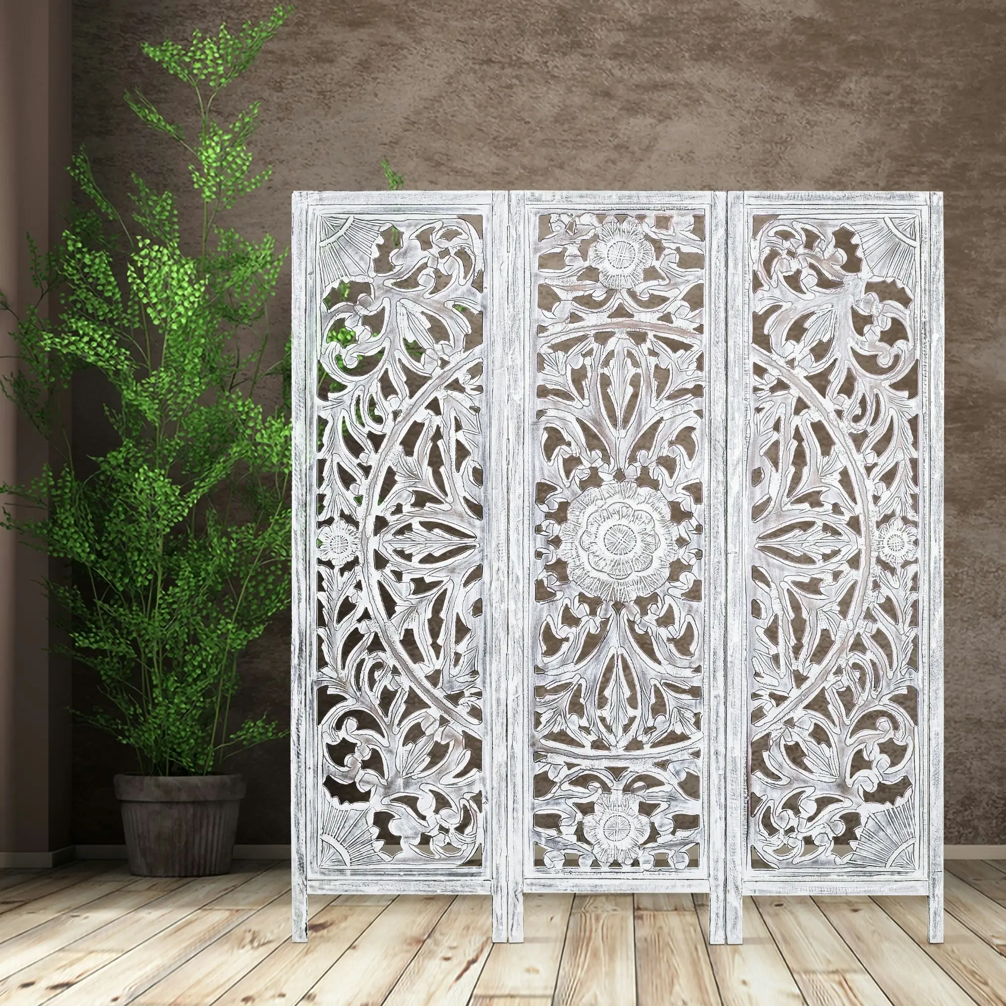 Diego Room Screen Divider White