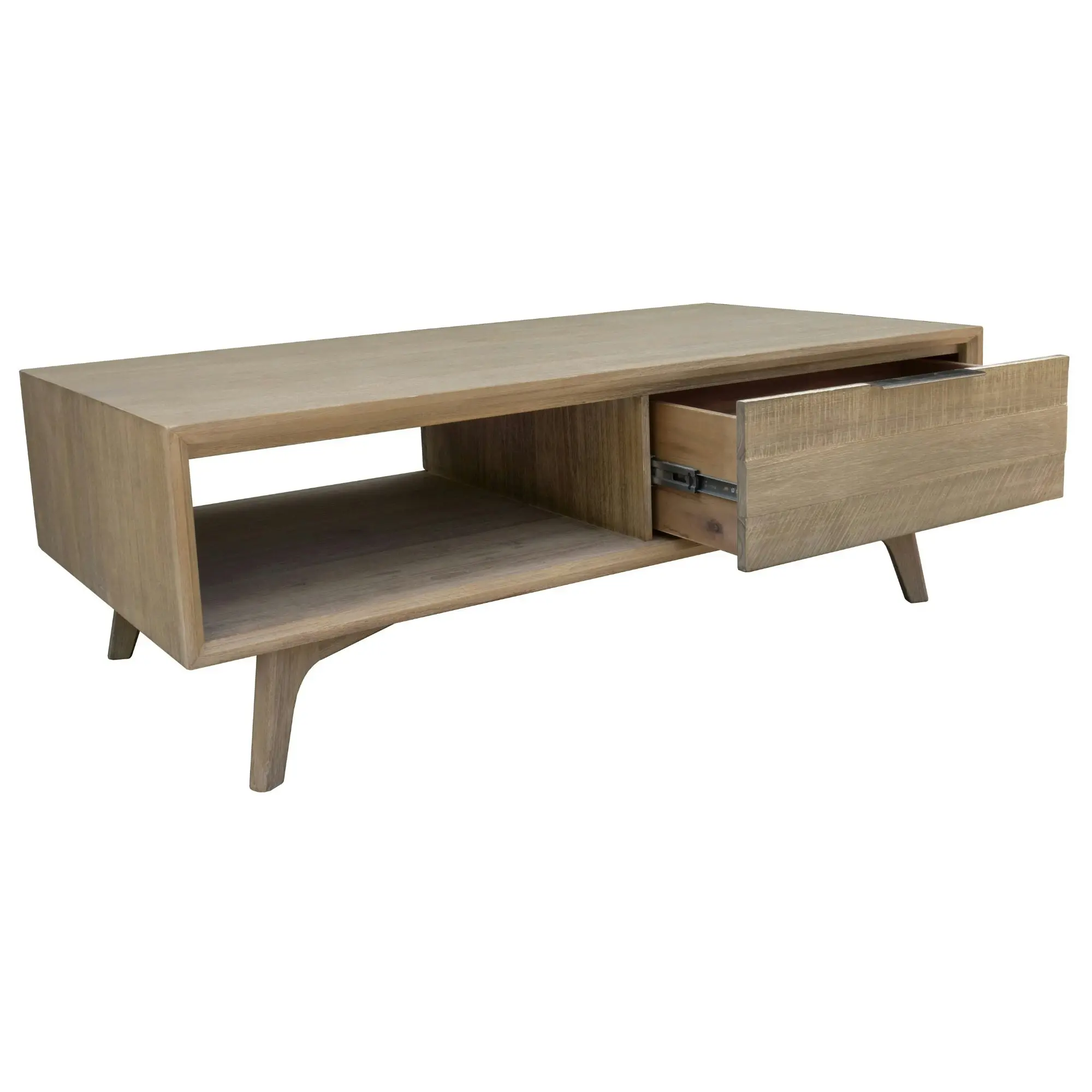 Tyler 130cm Coffee Table Brushed Smoke