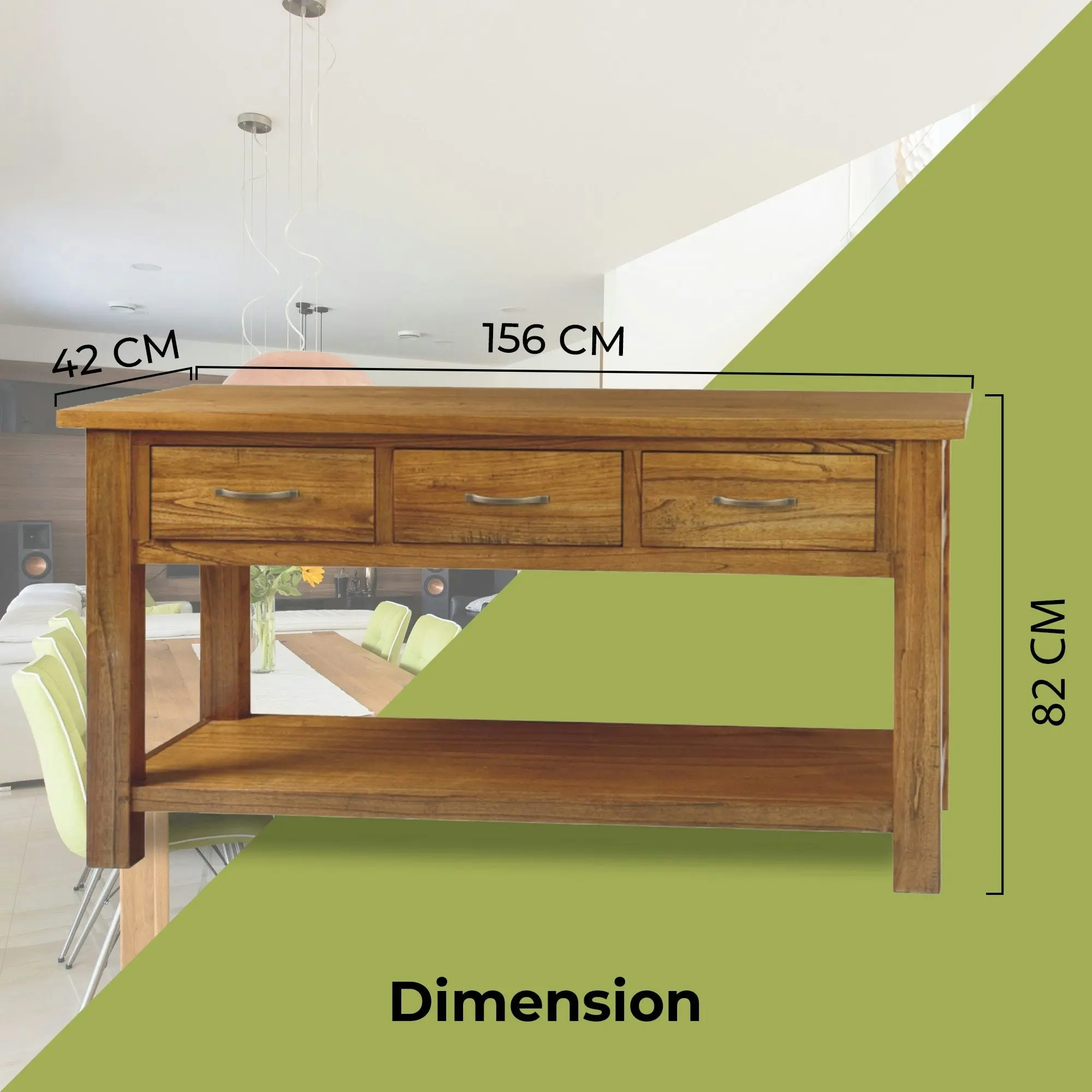 Birdsville 156cm Console Table