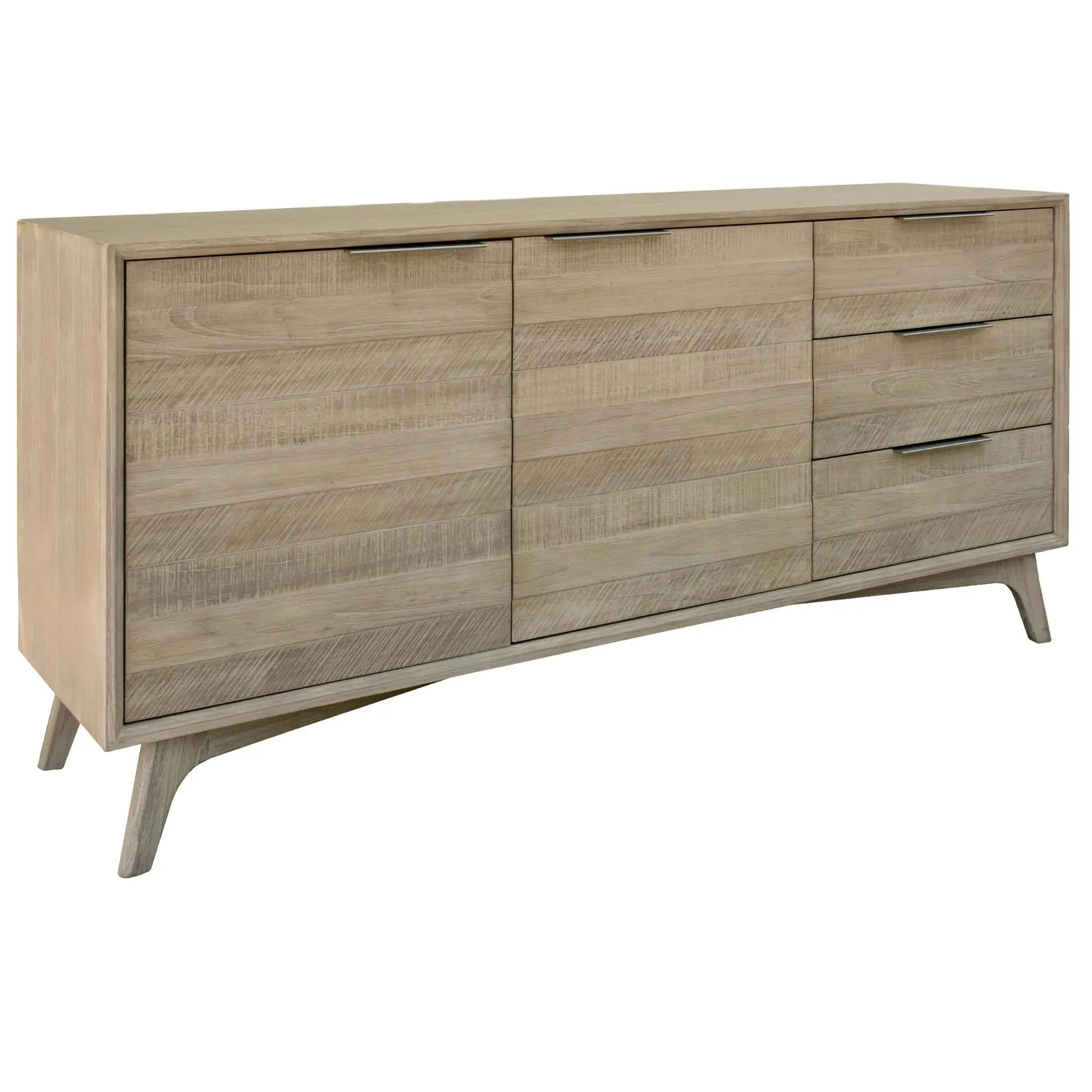 Tyler 166cm Buffet Table Brushed Smoke