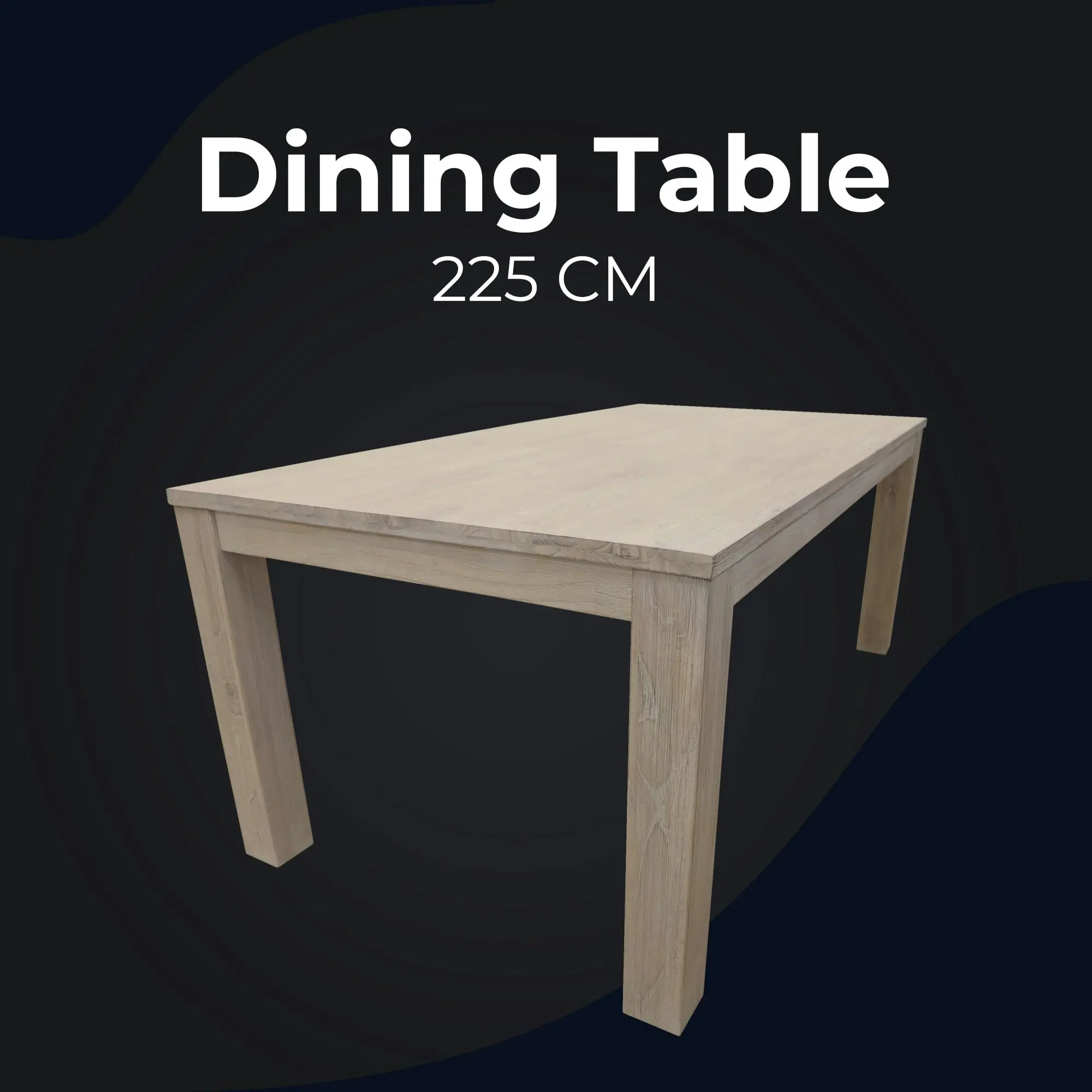 Foxglove 225cm Dining Table