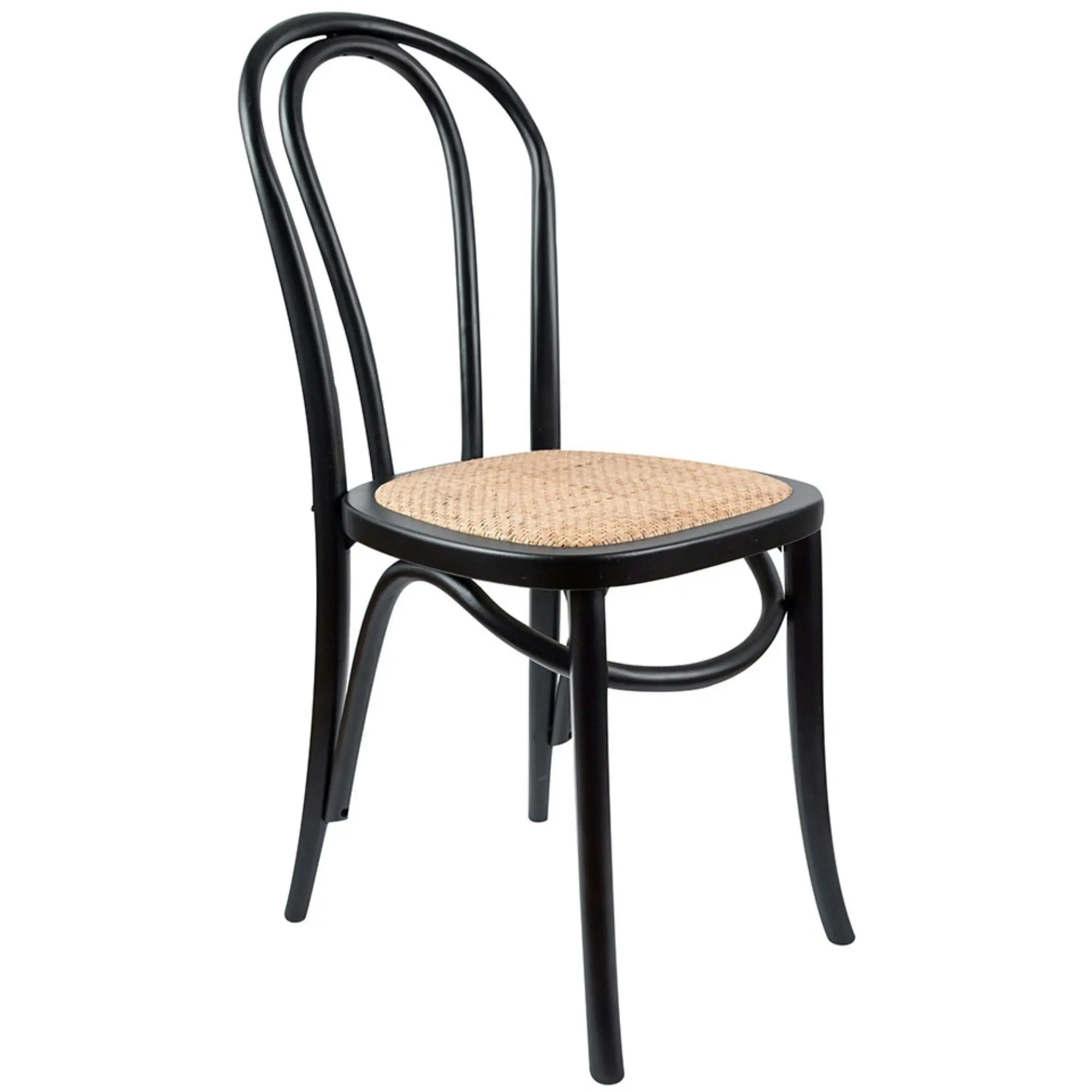 Azalea 2pc Set Dining Chair Black