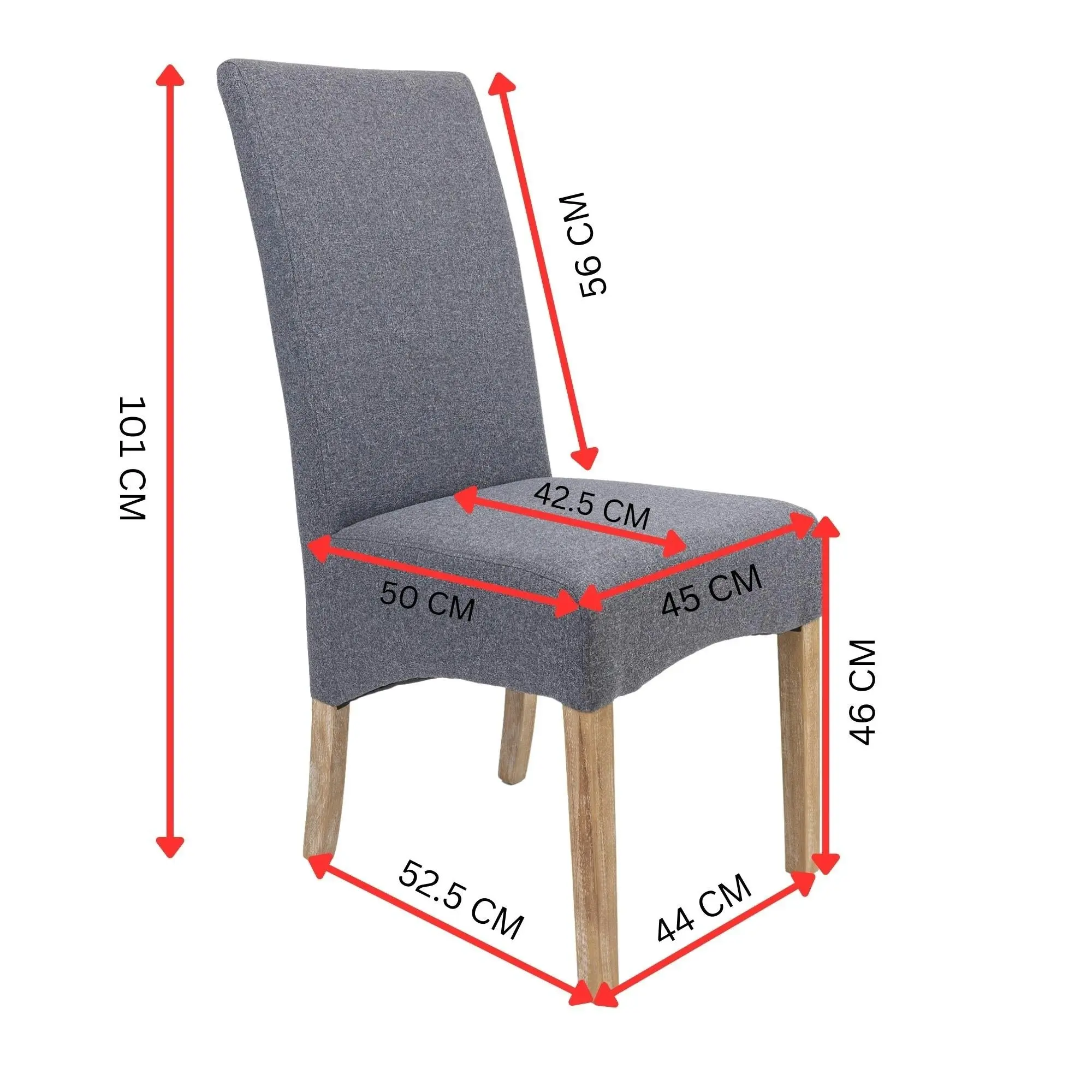 Jackson 2pc Set Dining Chair