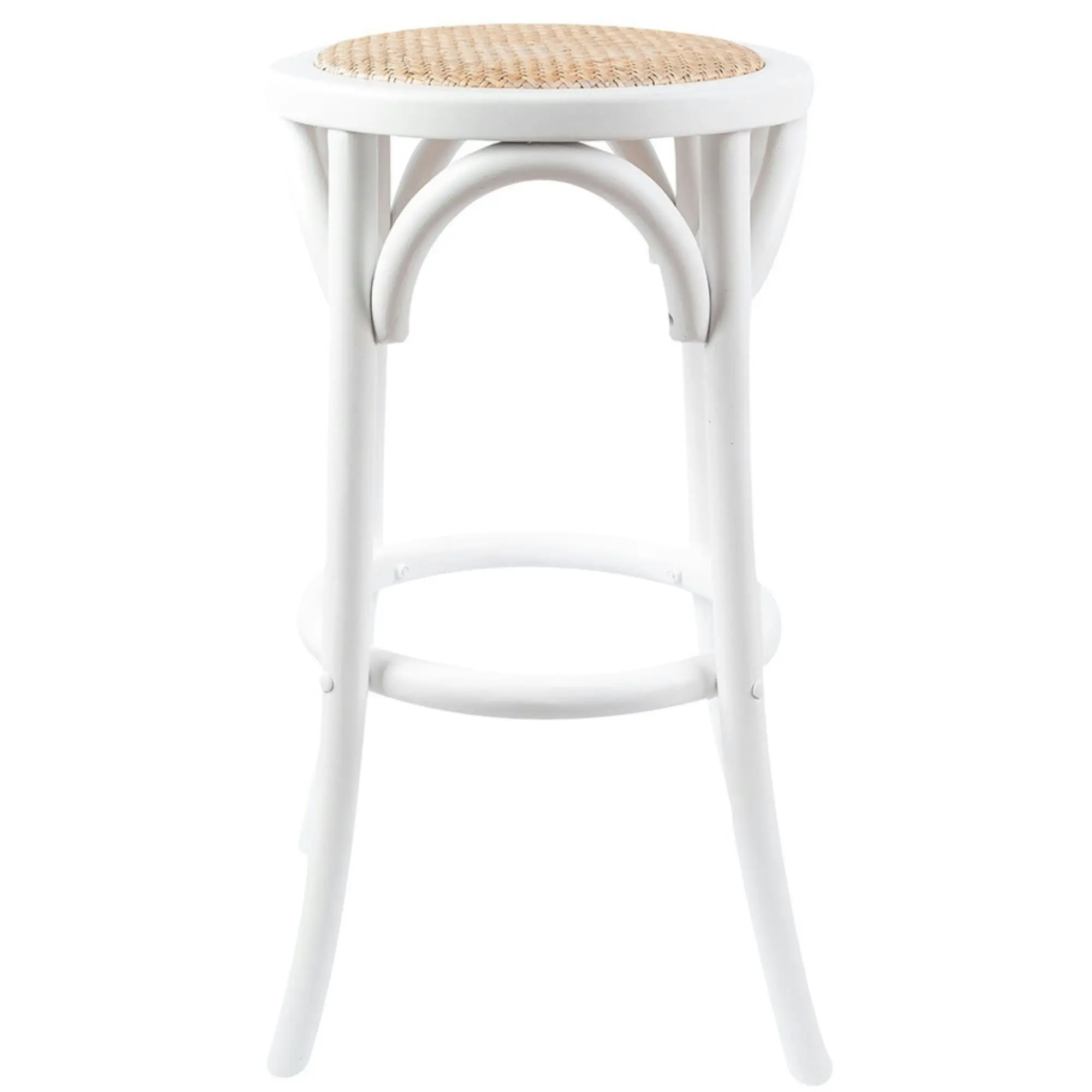 Aster Round Bar Stools White