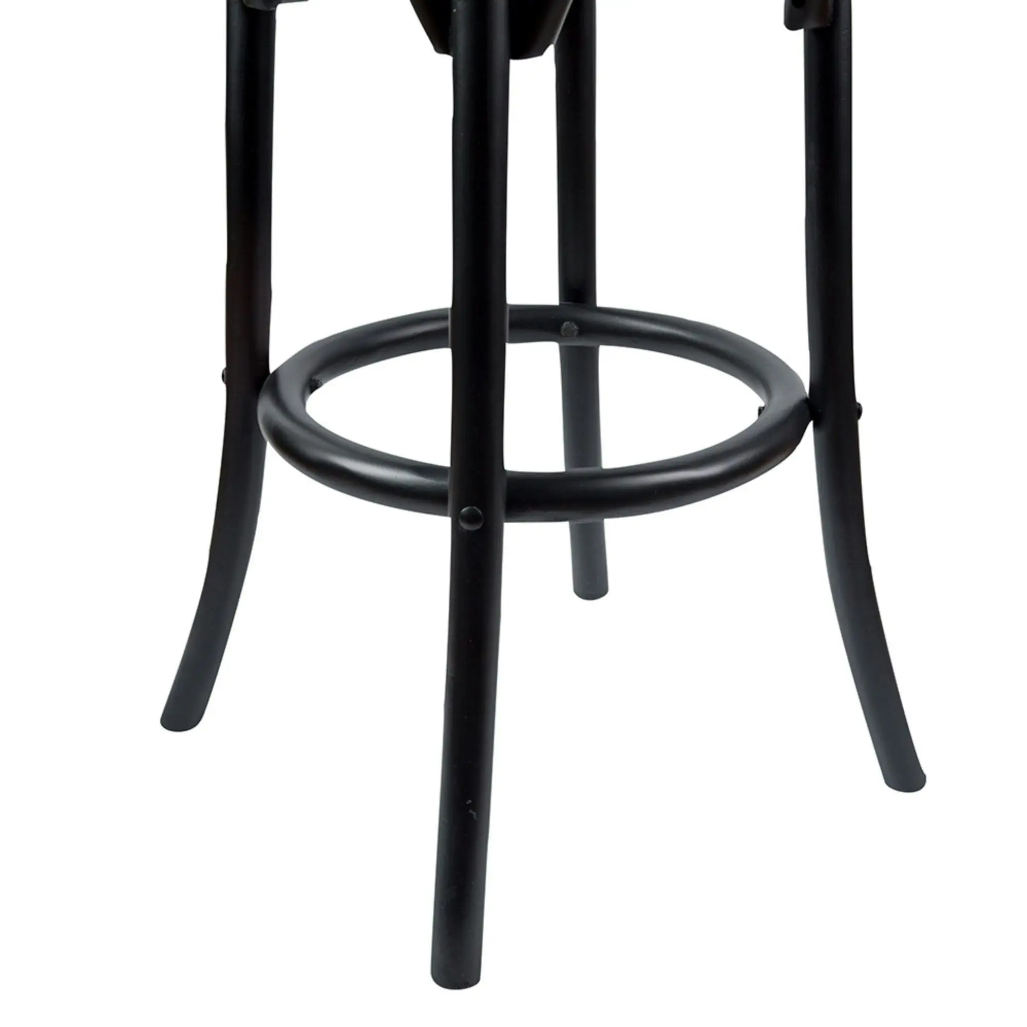 Aster Round Bar Stools Black