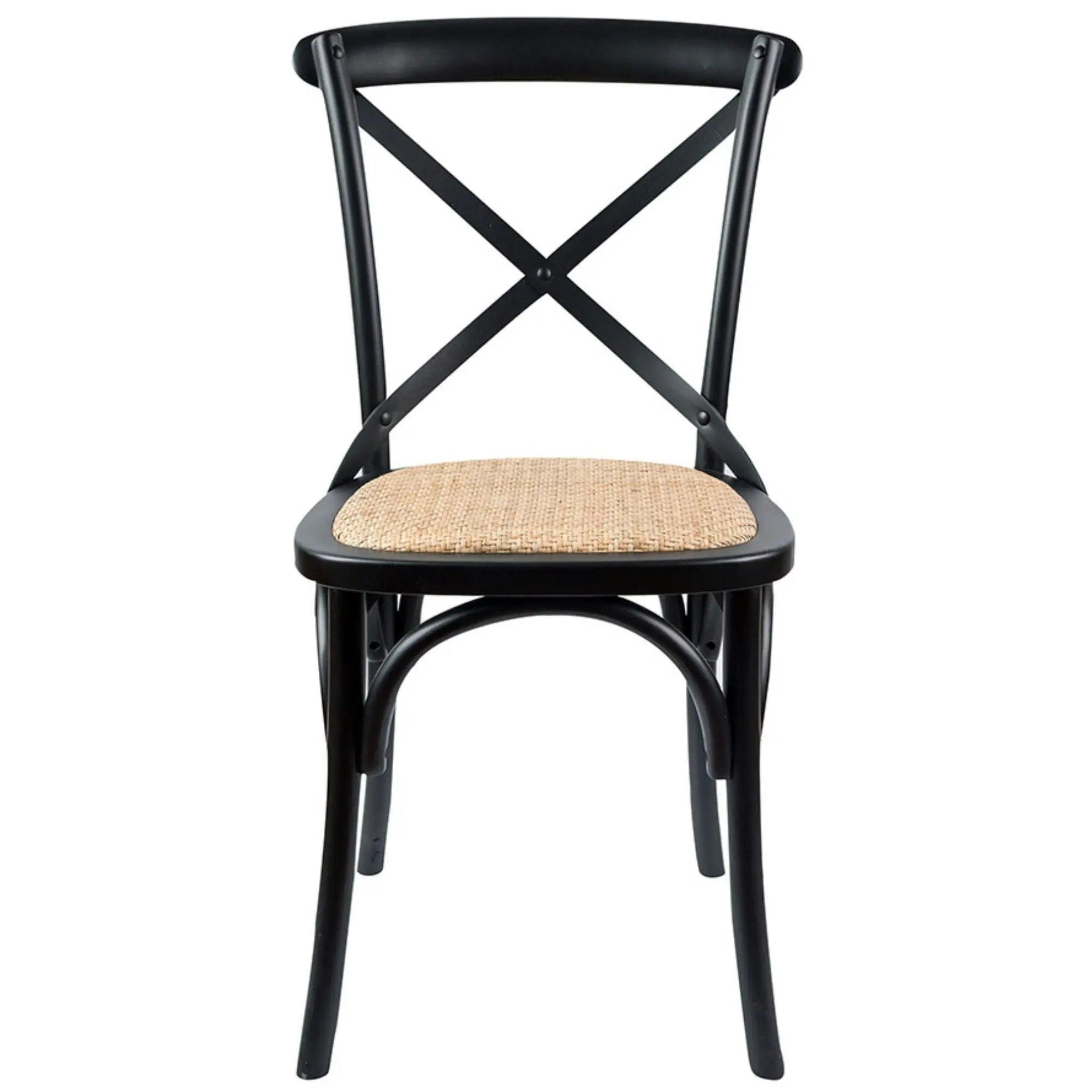 Aster 2pc Set Dining Chair Black