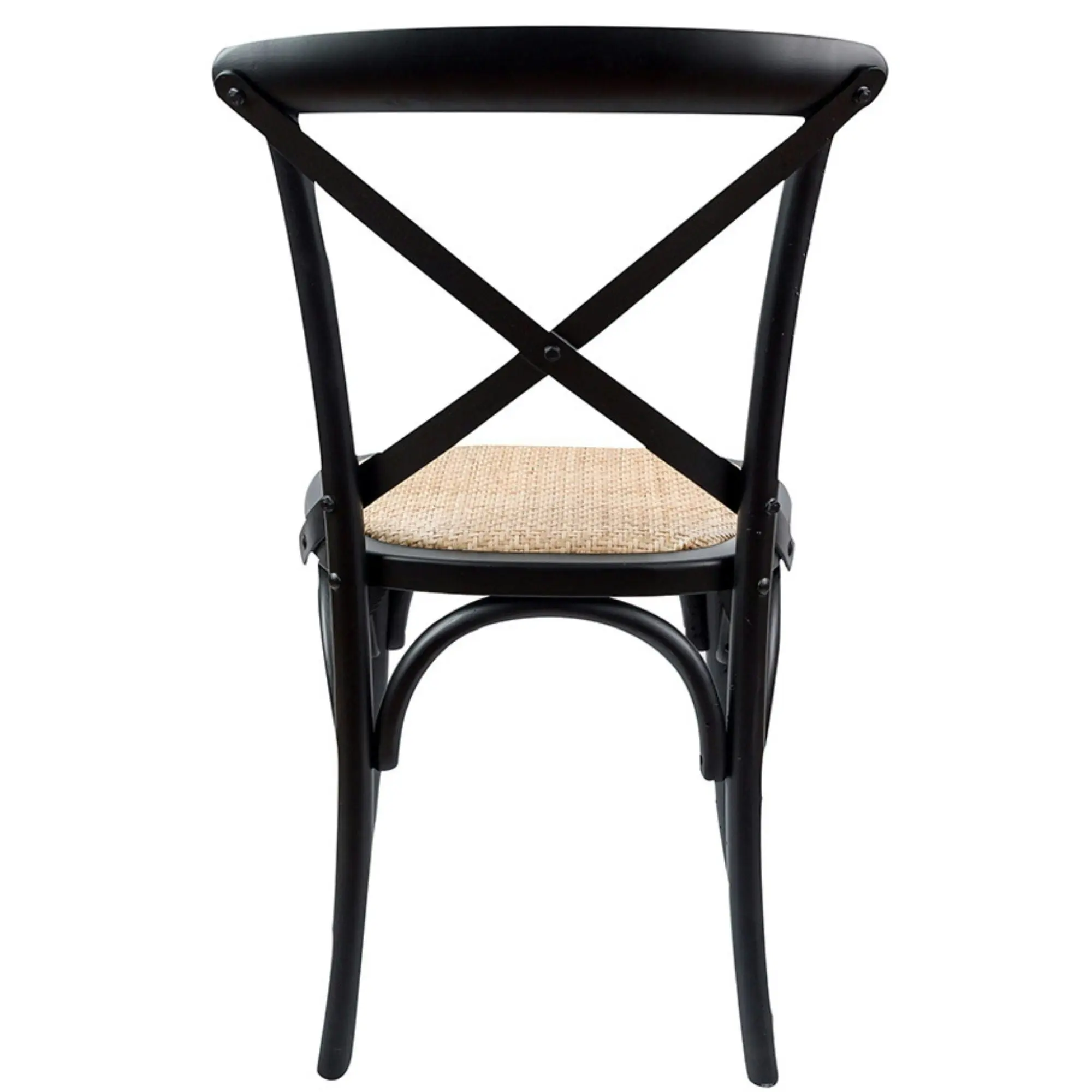 Aster 2pc Set Dining Chair Black