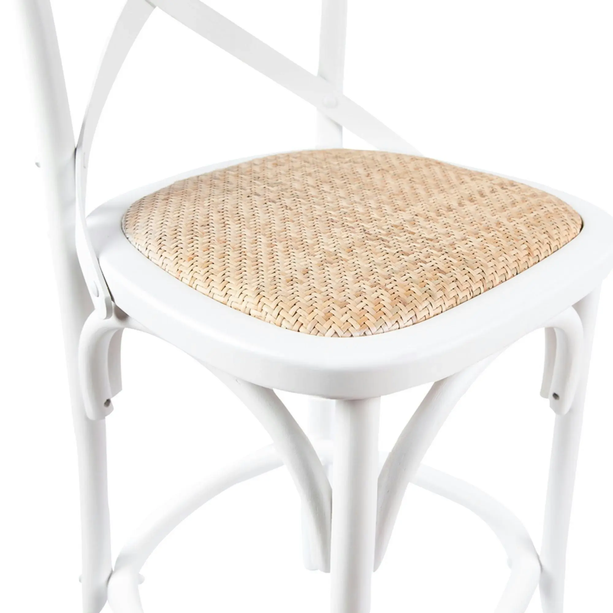 Aster Bar Stools Chair White