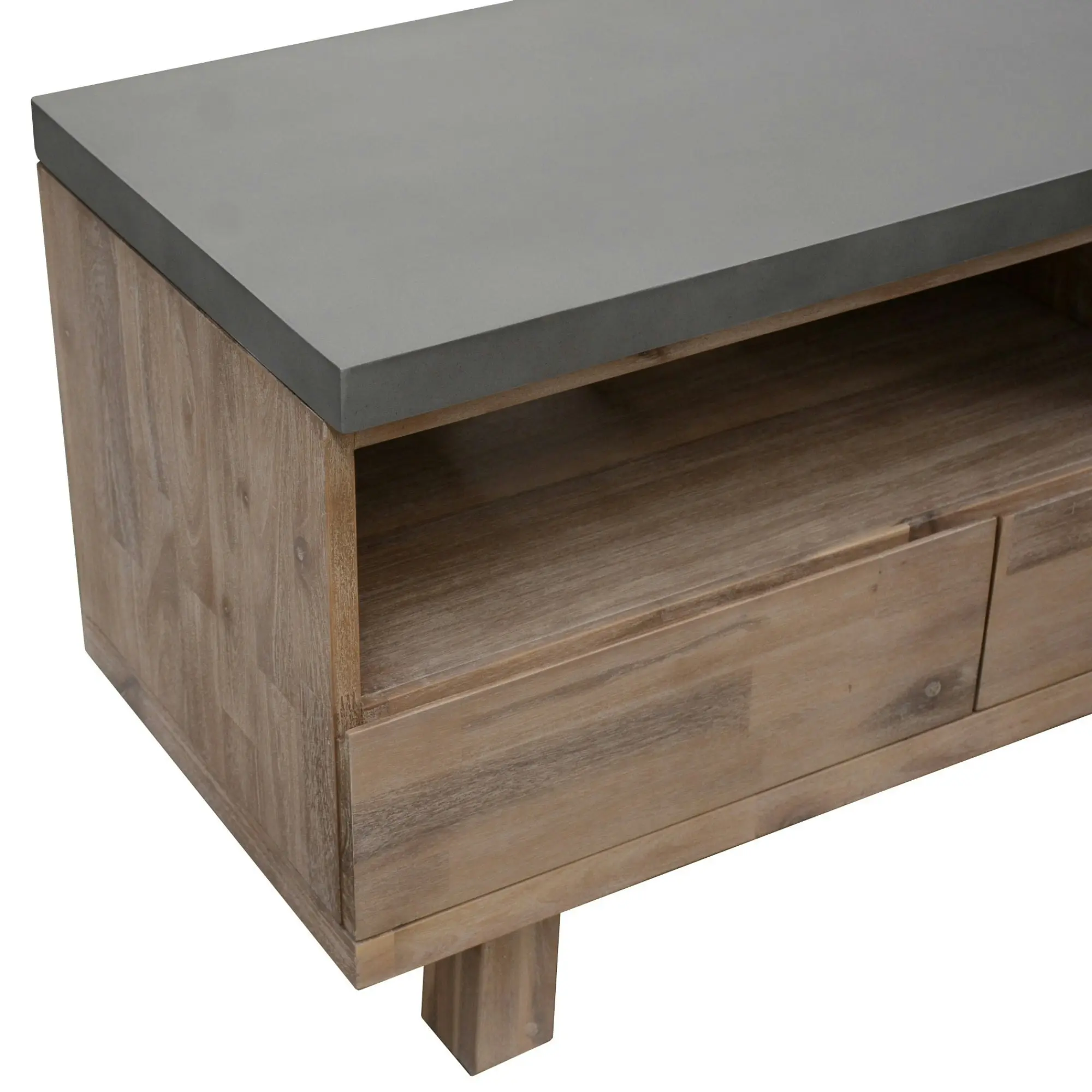 Stony 150cm ETU Entertainment TV Unit with Concrete Top