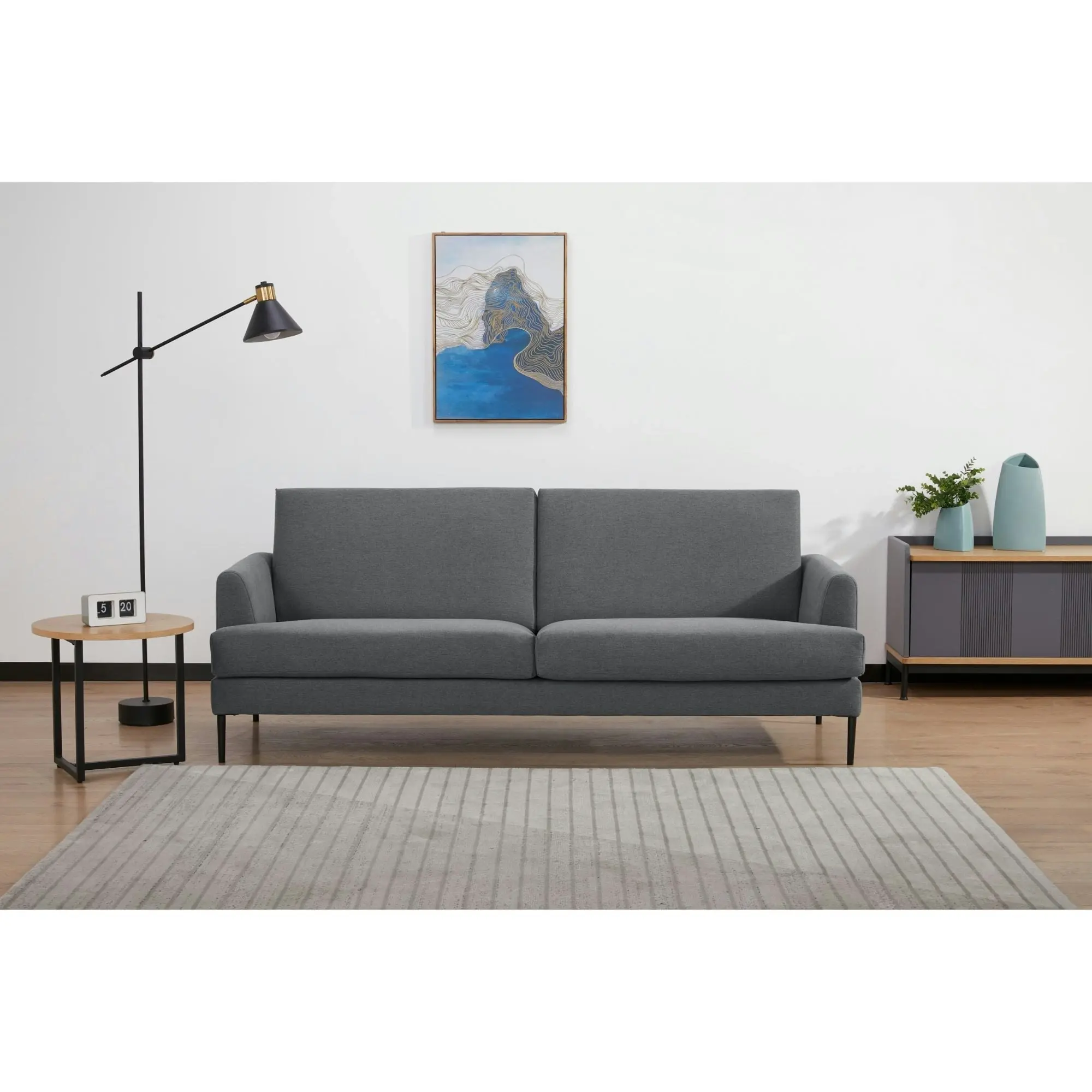 Ariya 3 Seater Fabric Sofa