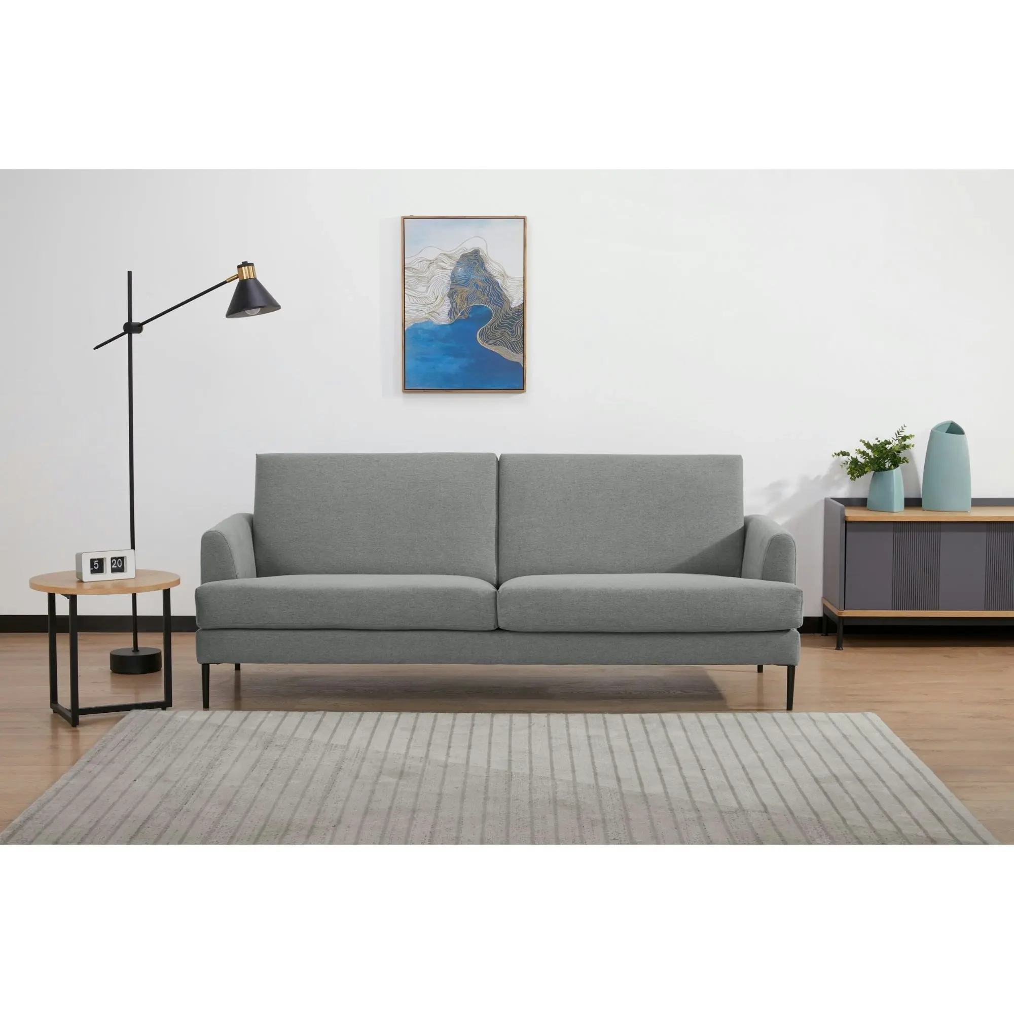 Ariya 3 Seater Fabric Sofa