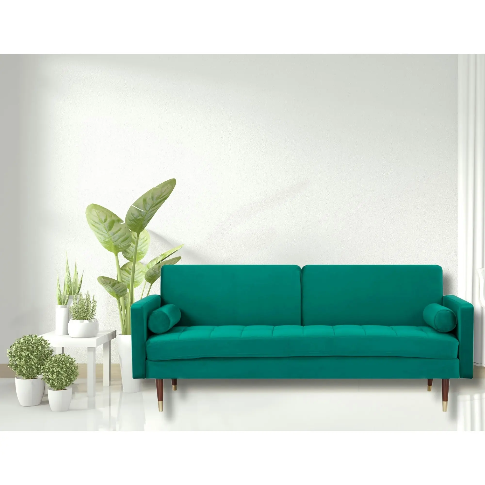 Livia 3 Seater Fabric Sofa Bed