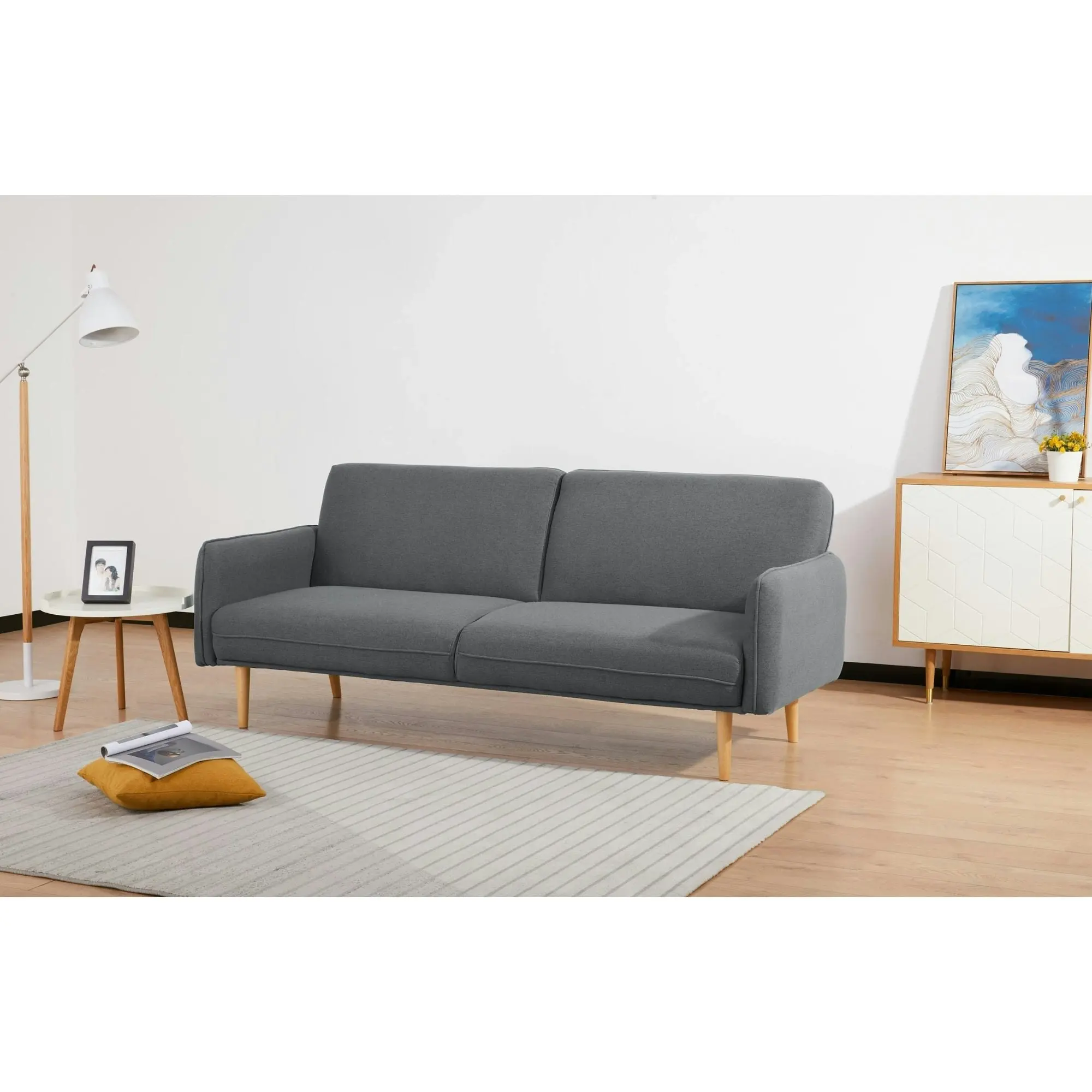 Celia 3 Seater Fabric Sofa Bed