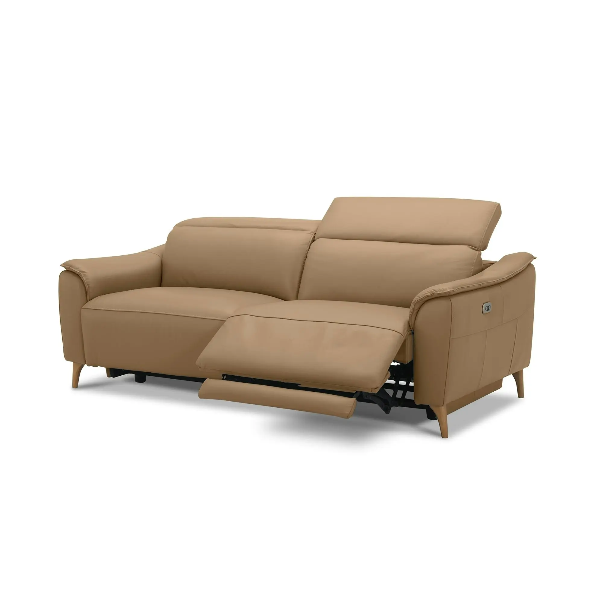 Inala 2.5 Seater Leather Electric Recliner Sofa