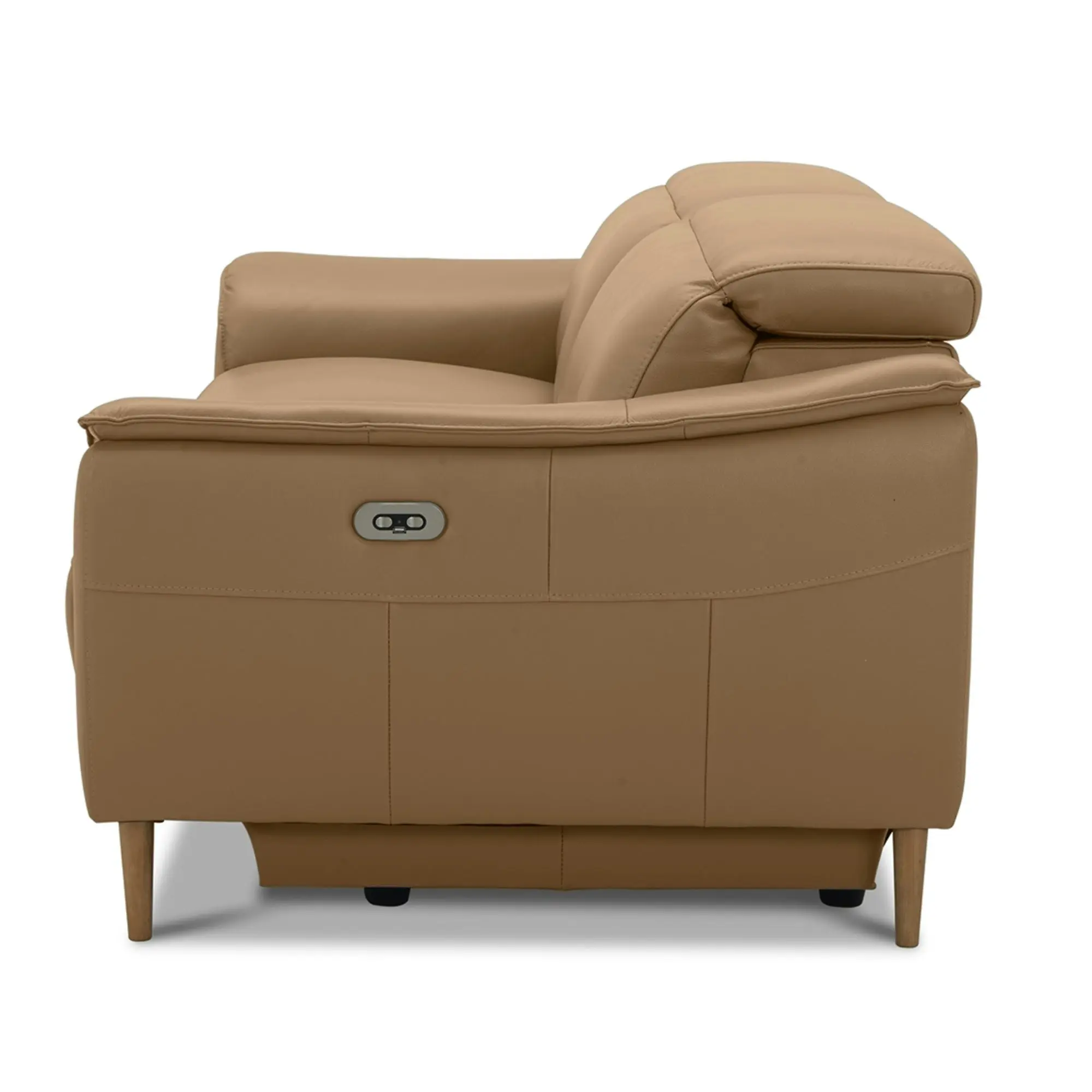 Inala 2.5 Seater Leather Electric Recliner Sofa