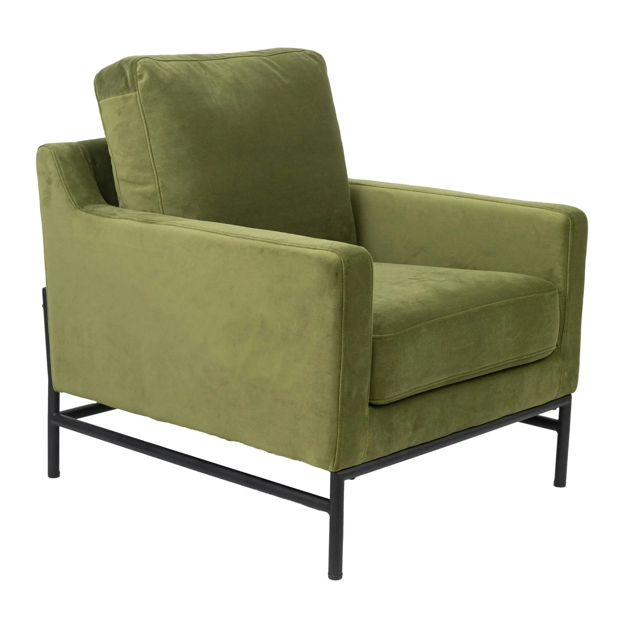 Mylah Fabric Armchair Accent Chair