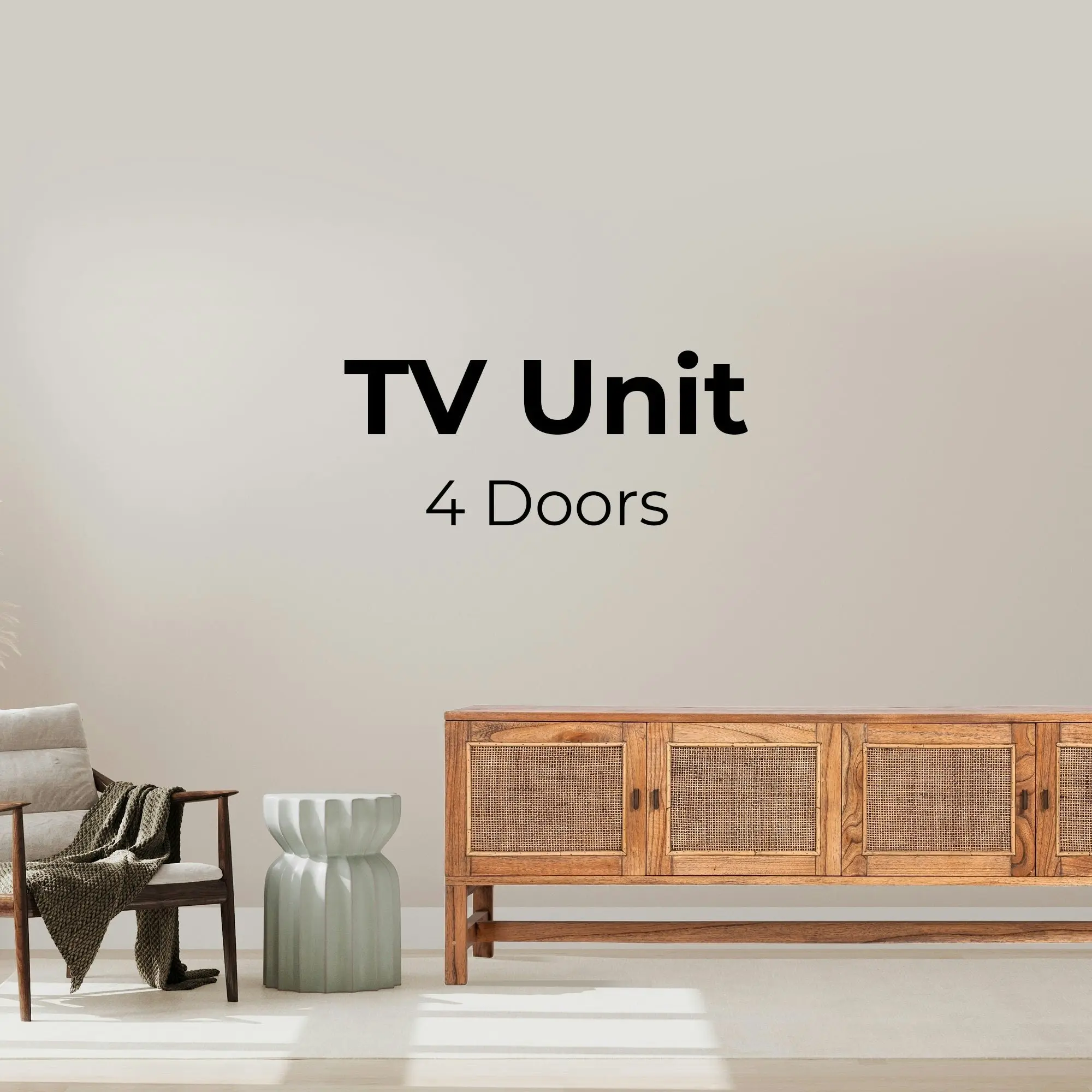 Jasmine 160cm ETU TV Entertainment Unit Brown