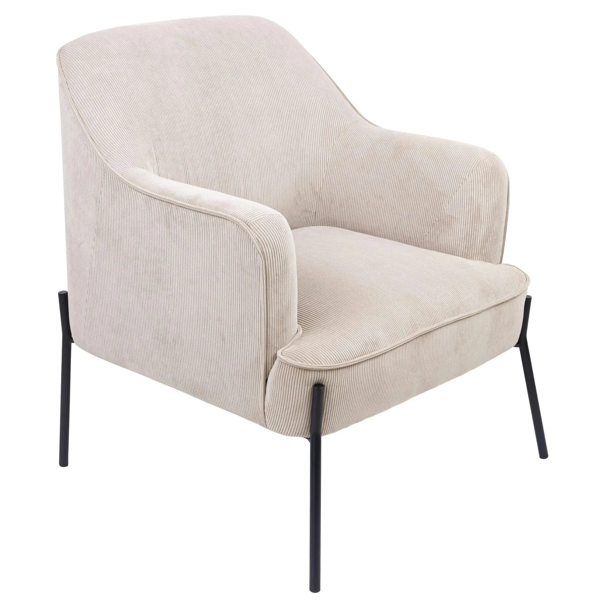 Leah Fabric Armchair Accent Chair