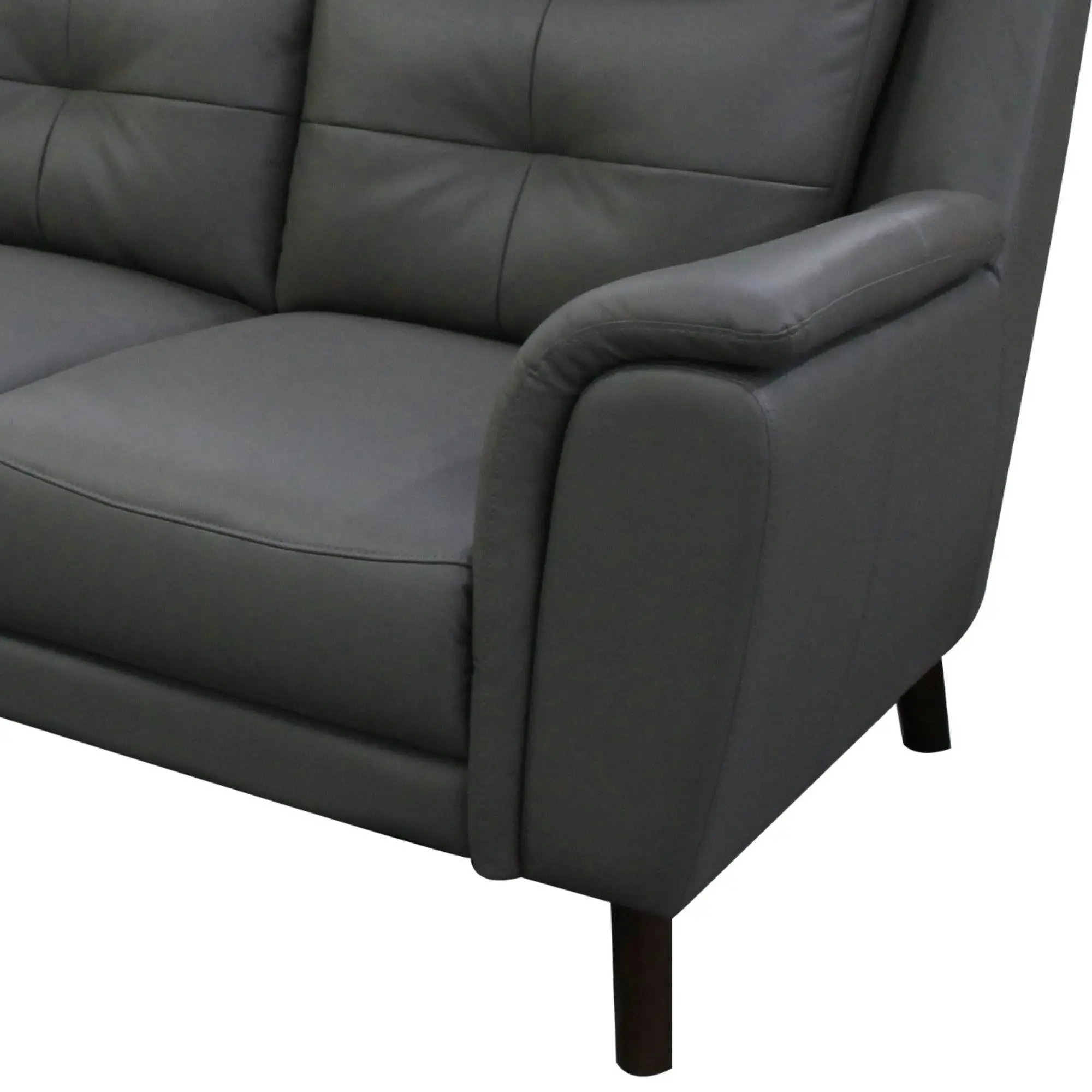 Opal 2 Seater Leather Sofa