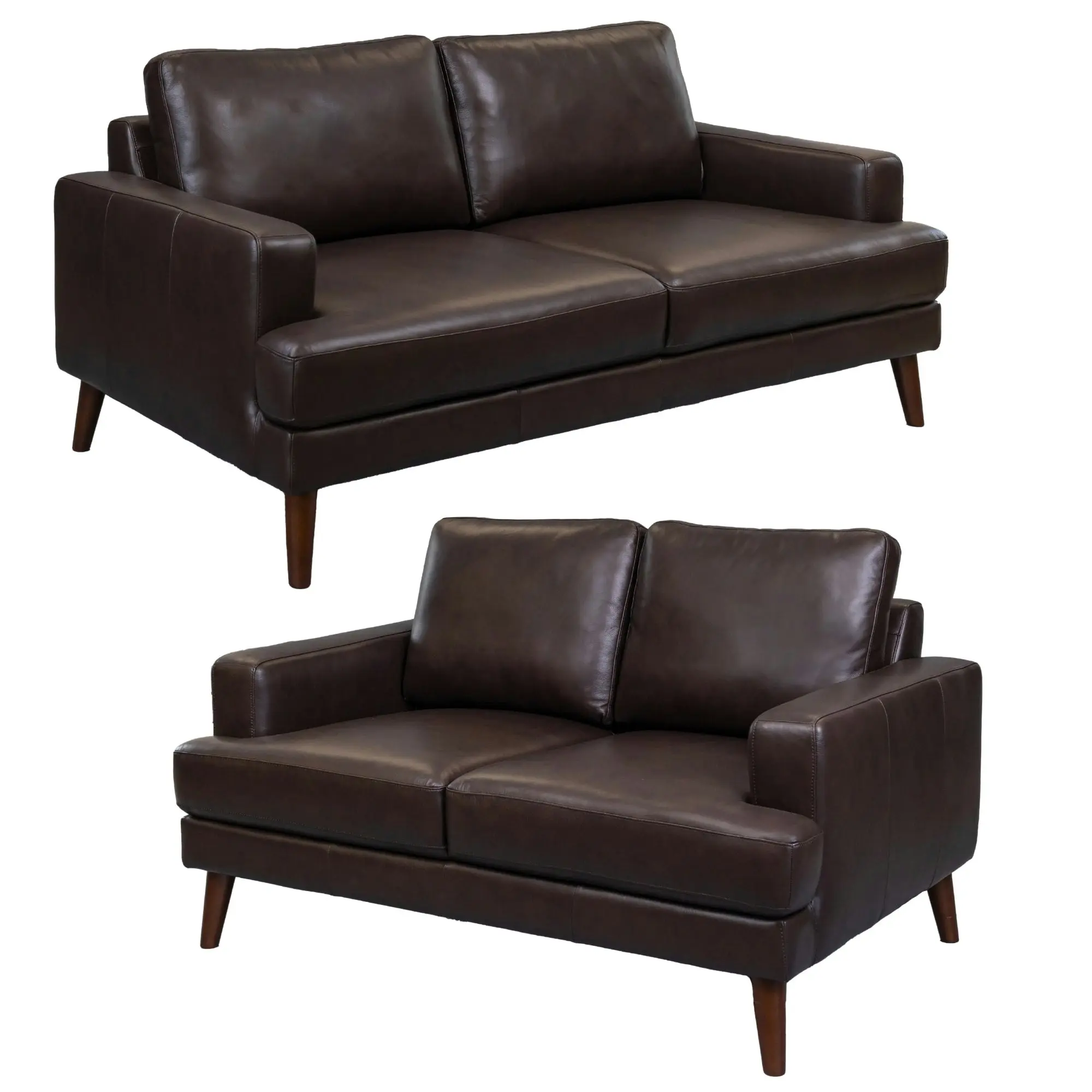 Matilda 2 + 3 Seater Leather Sofa Set