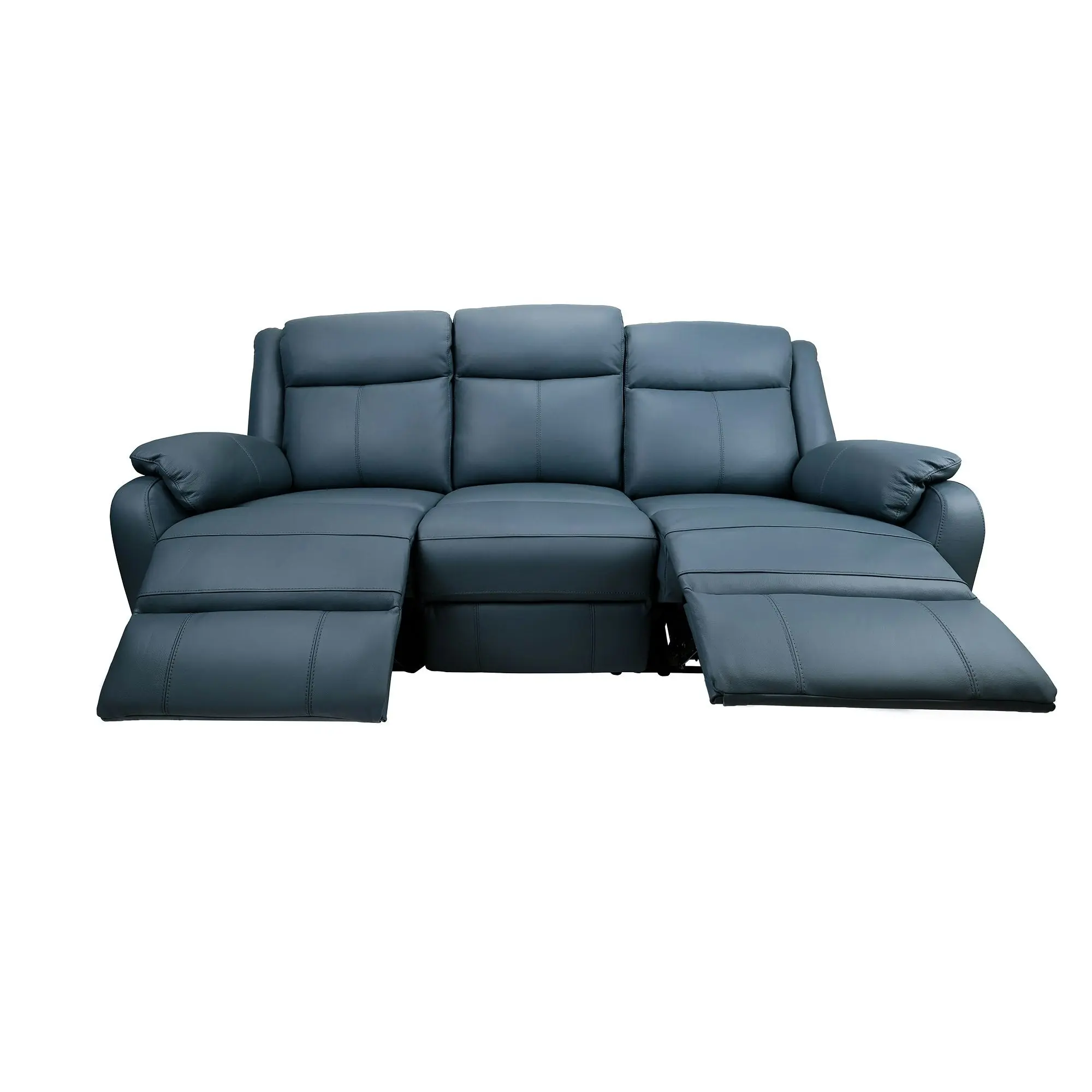 Bella 3 Seater Leather Electric Recliner Sofa Lounge