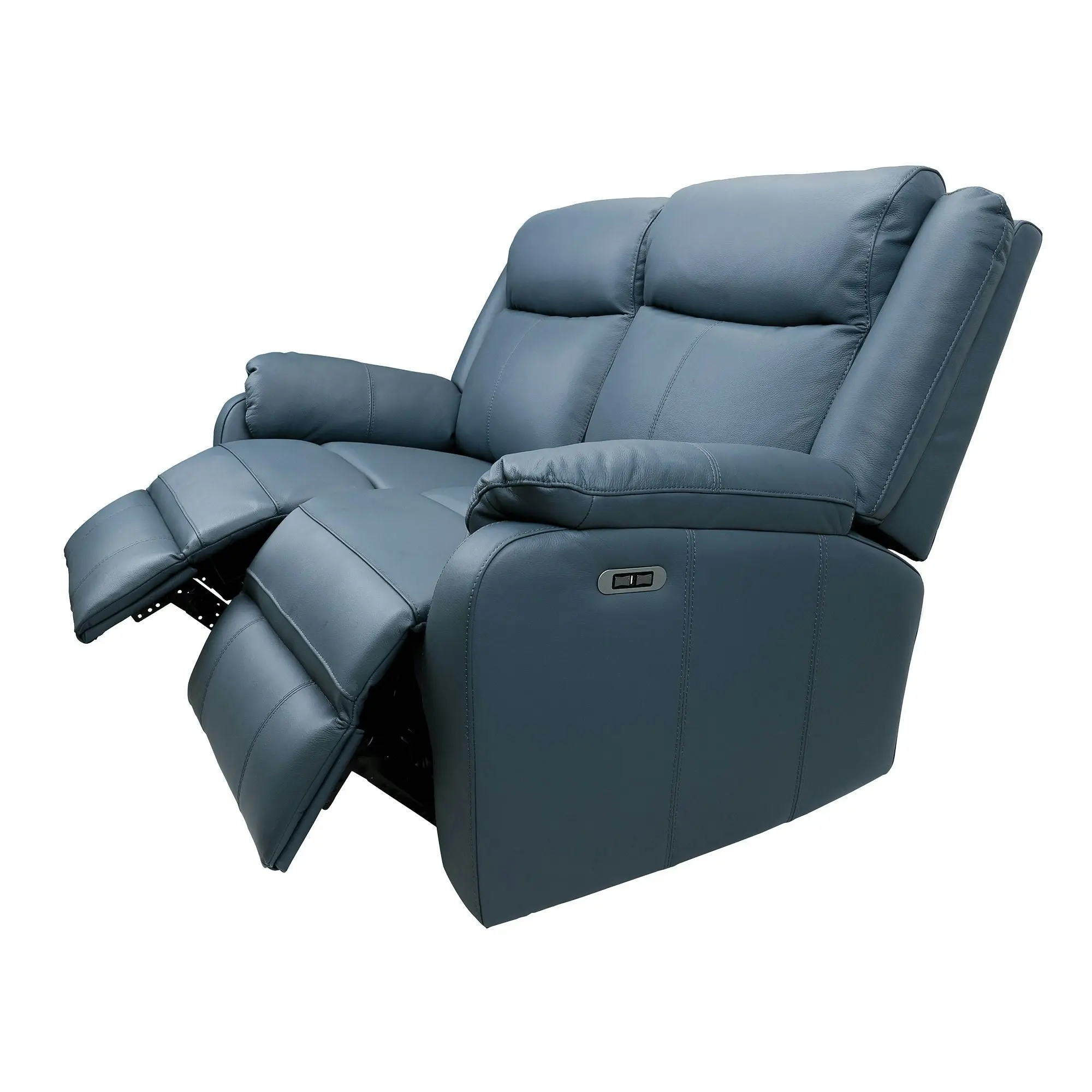 Bella 2 Seater Leather Electric Recliner Sofa Lounge