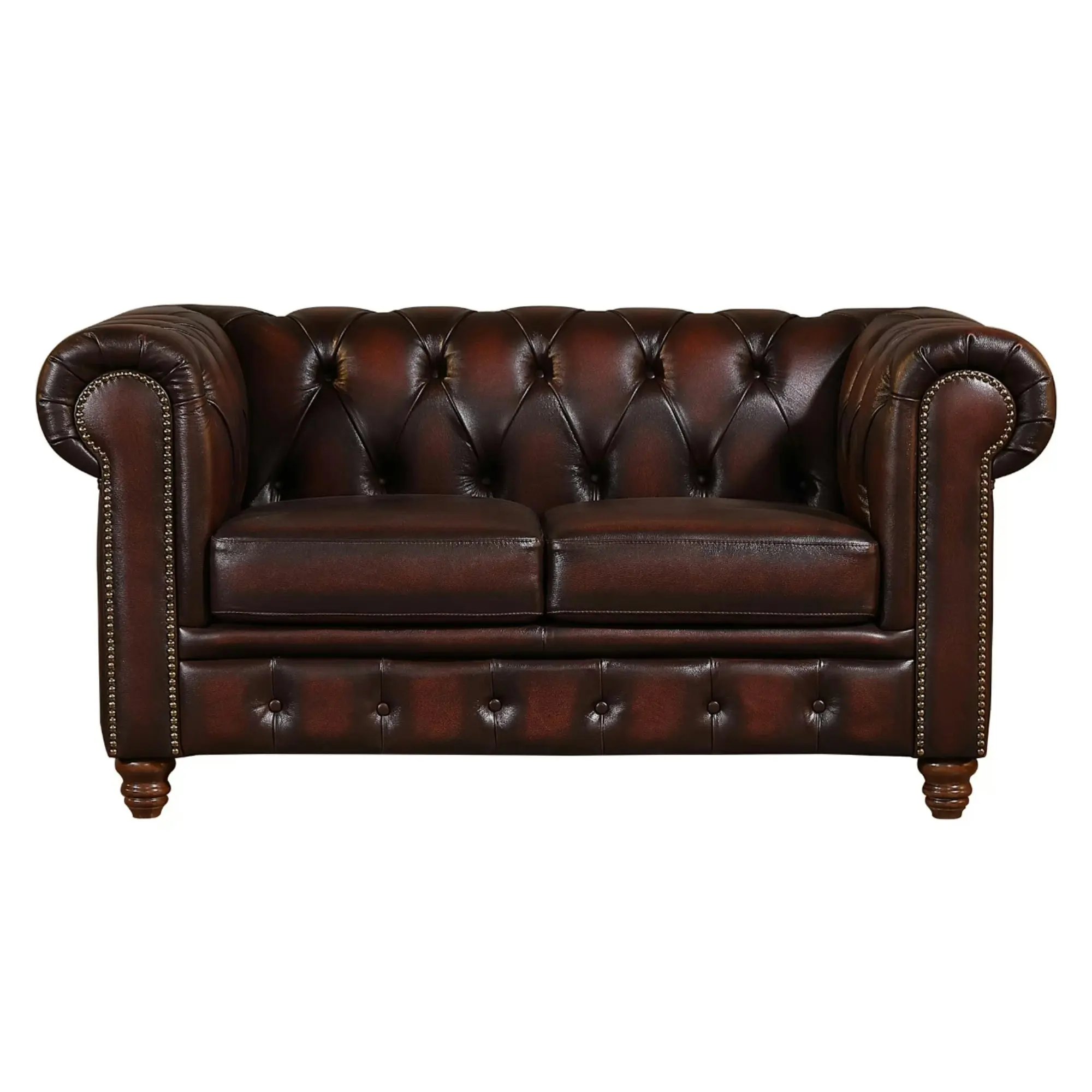 Max Chesterfield Leather Sofa