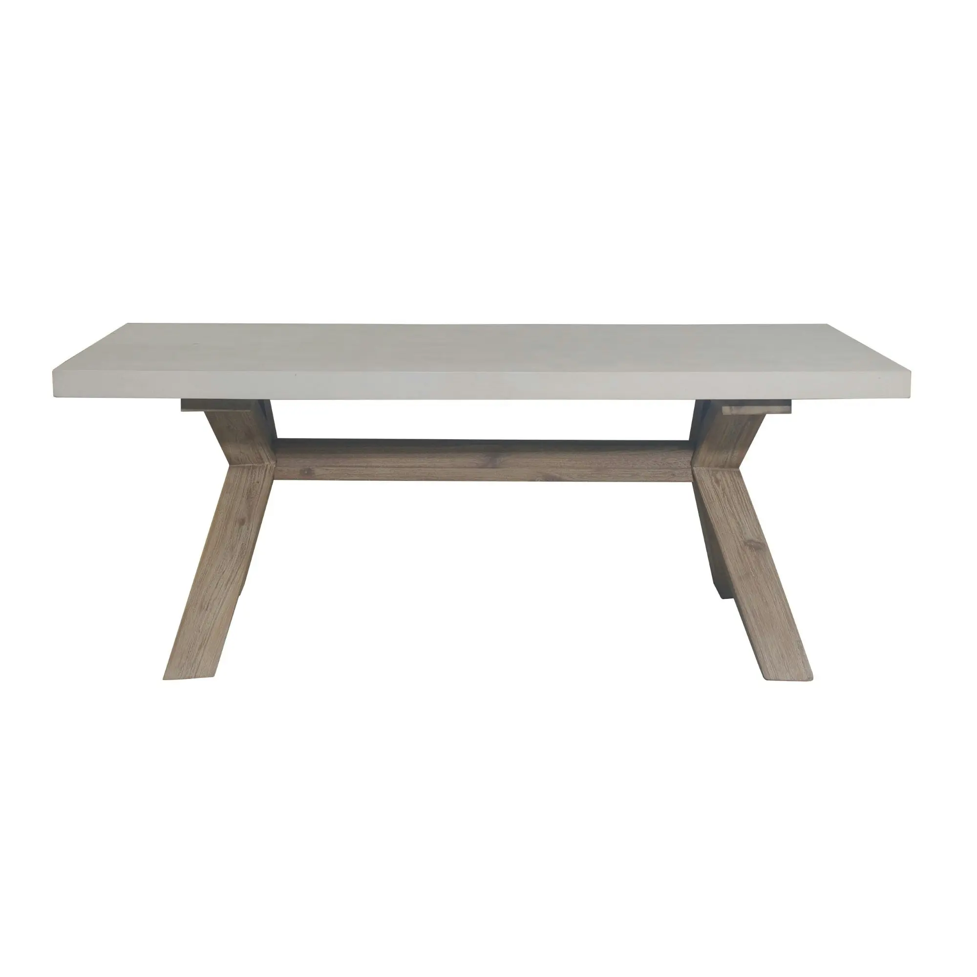 Byron Outdoor PolyCement Top Coffee Table