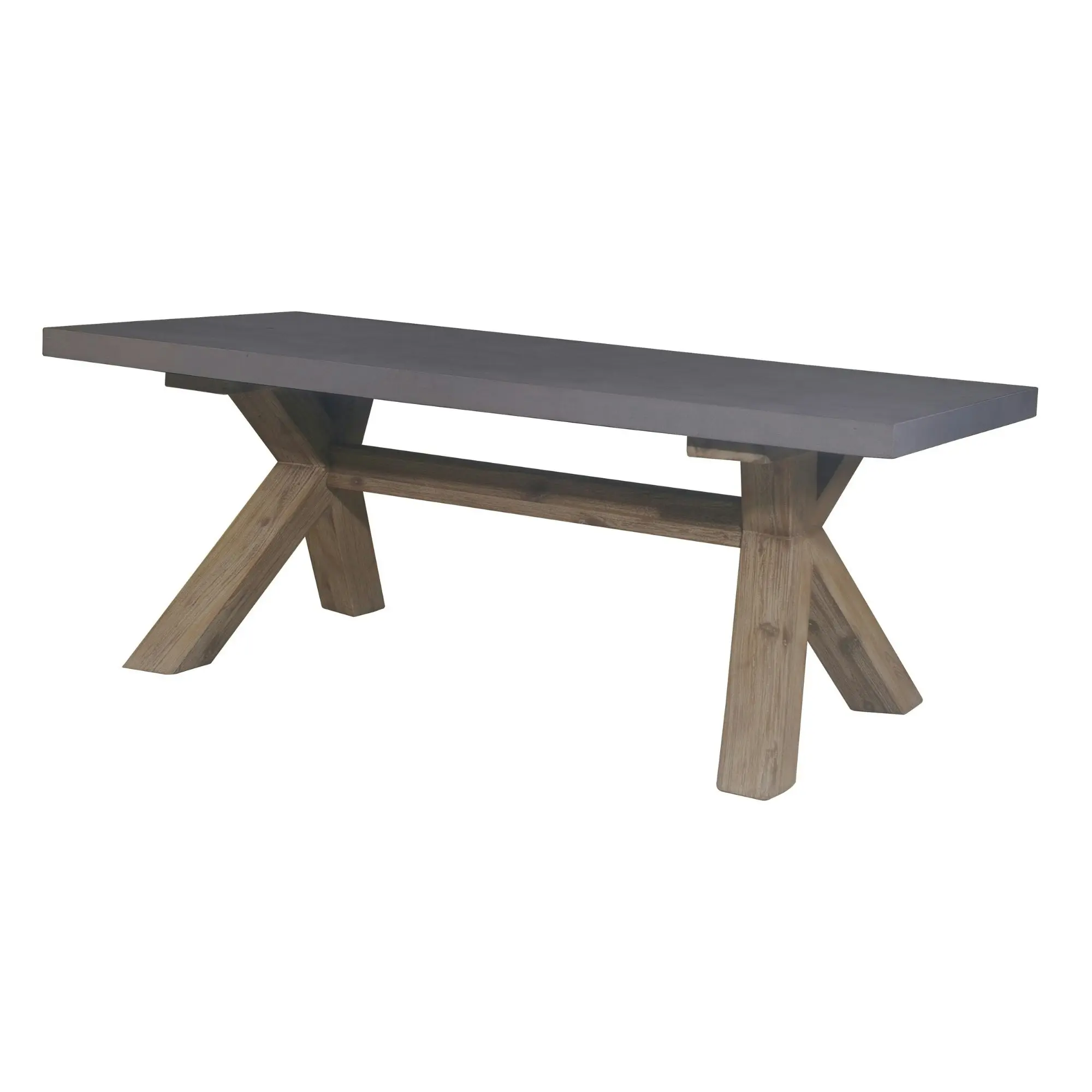 Byron Outdoor PolyCement Top Coffee Table