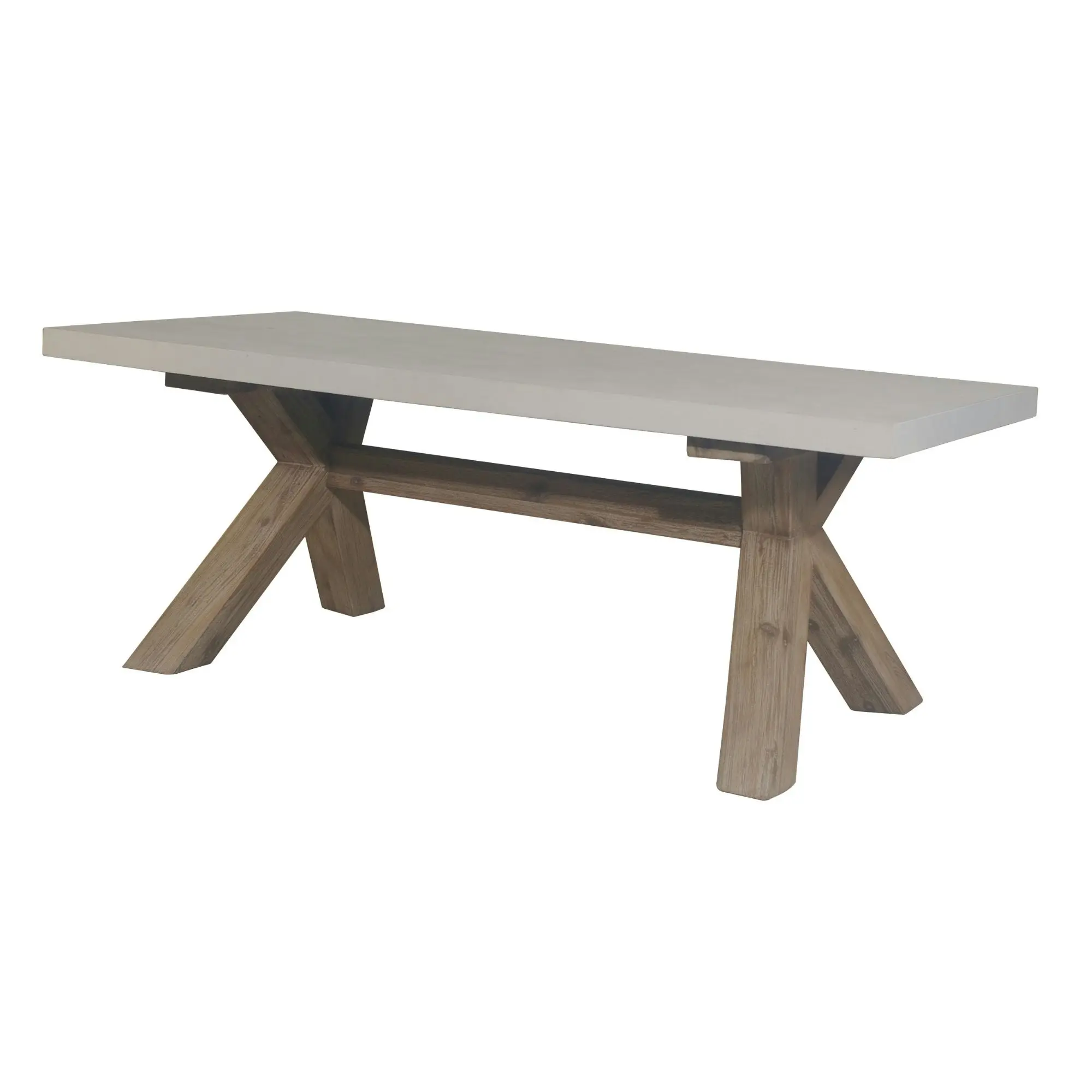 Byron Outdoor PolyCement Top Coffee Table