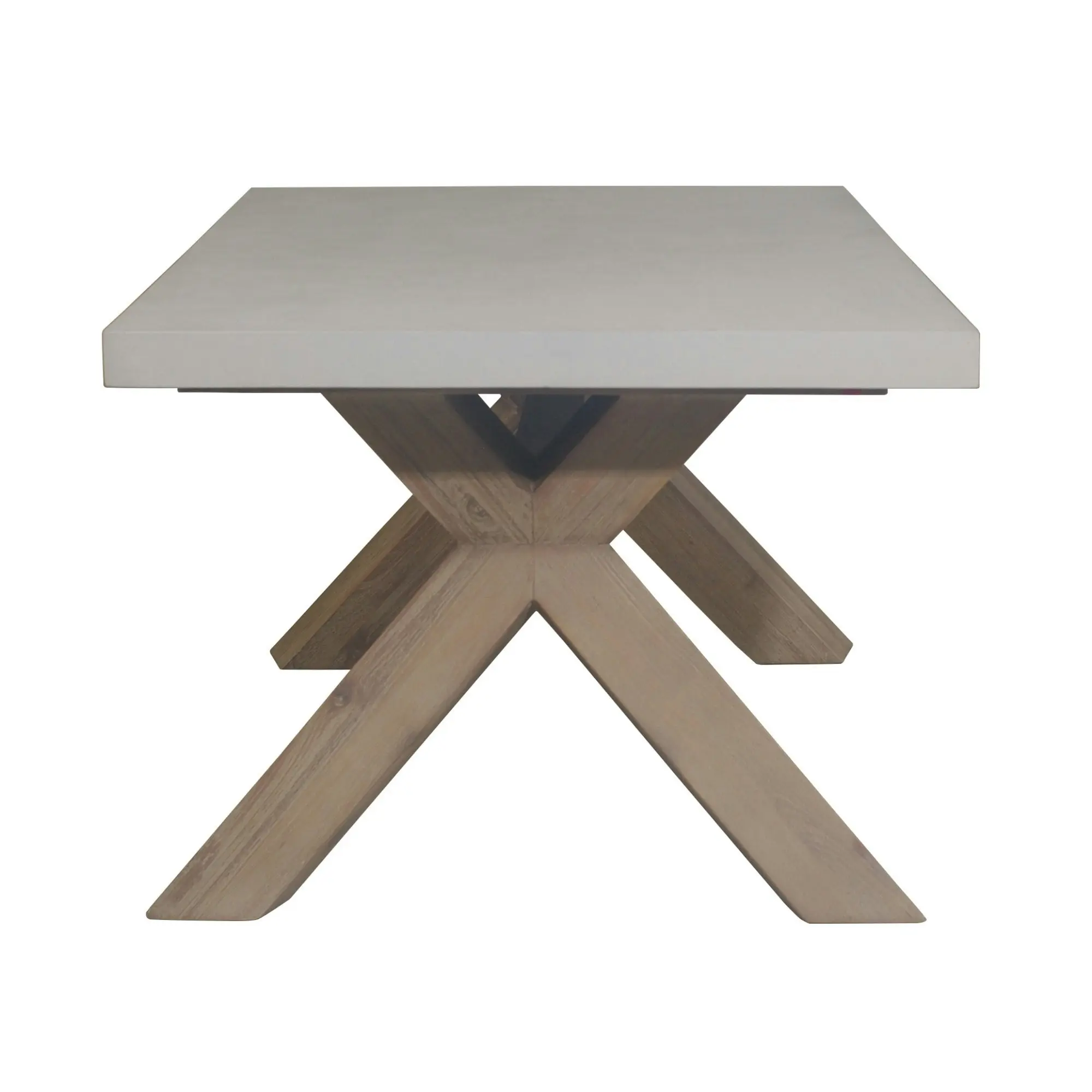 Byron Outdoor PolyCement Top Coffee Table