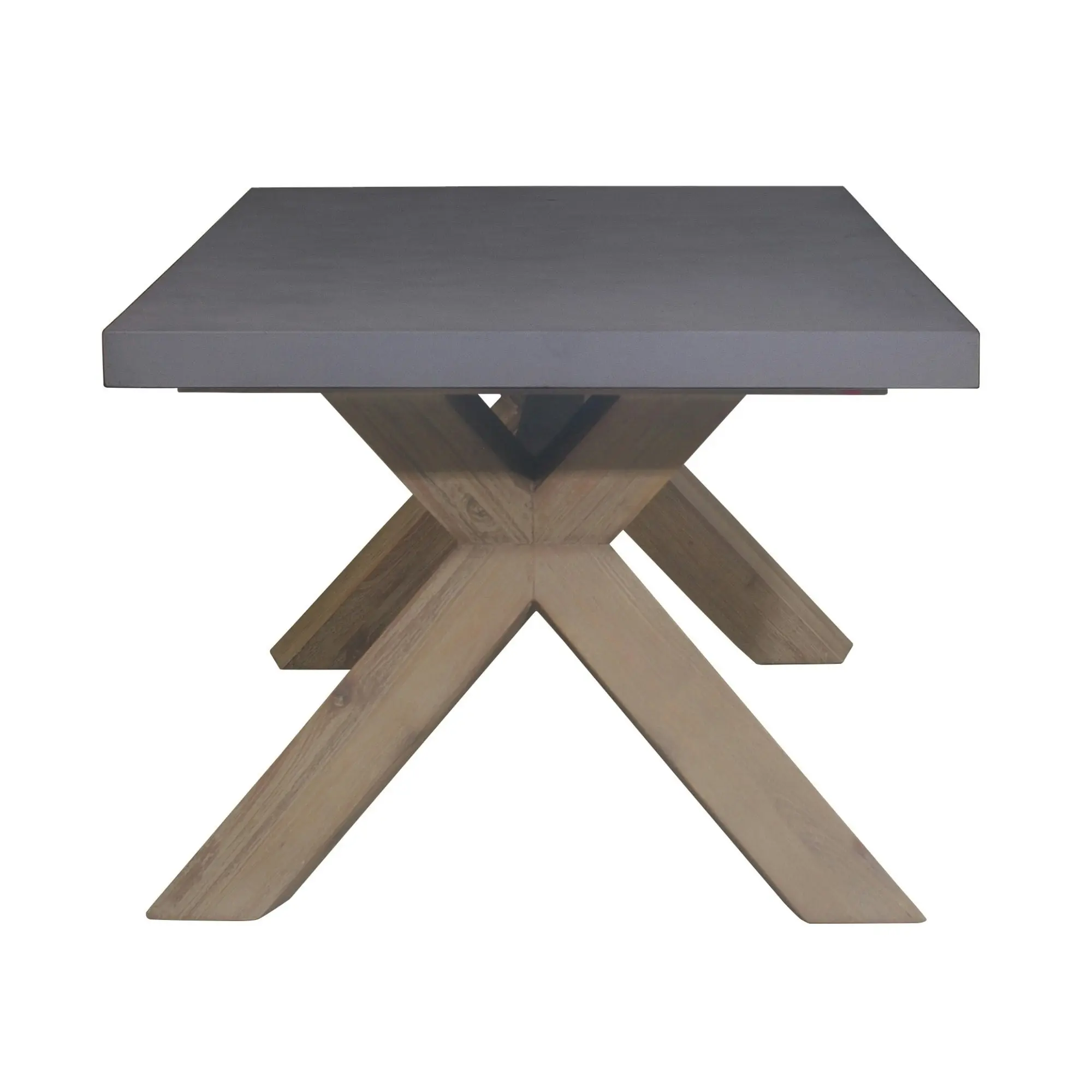 Byron Outdoor PolyCement Top Coffee Table