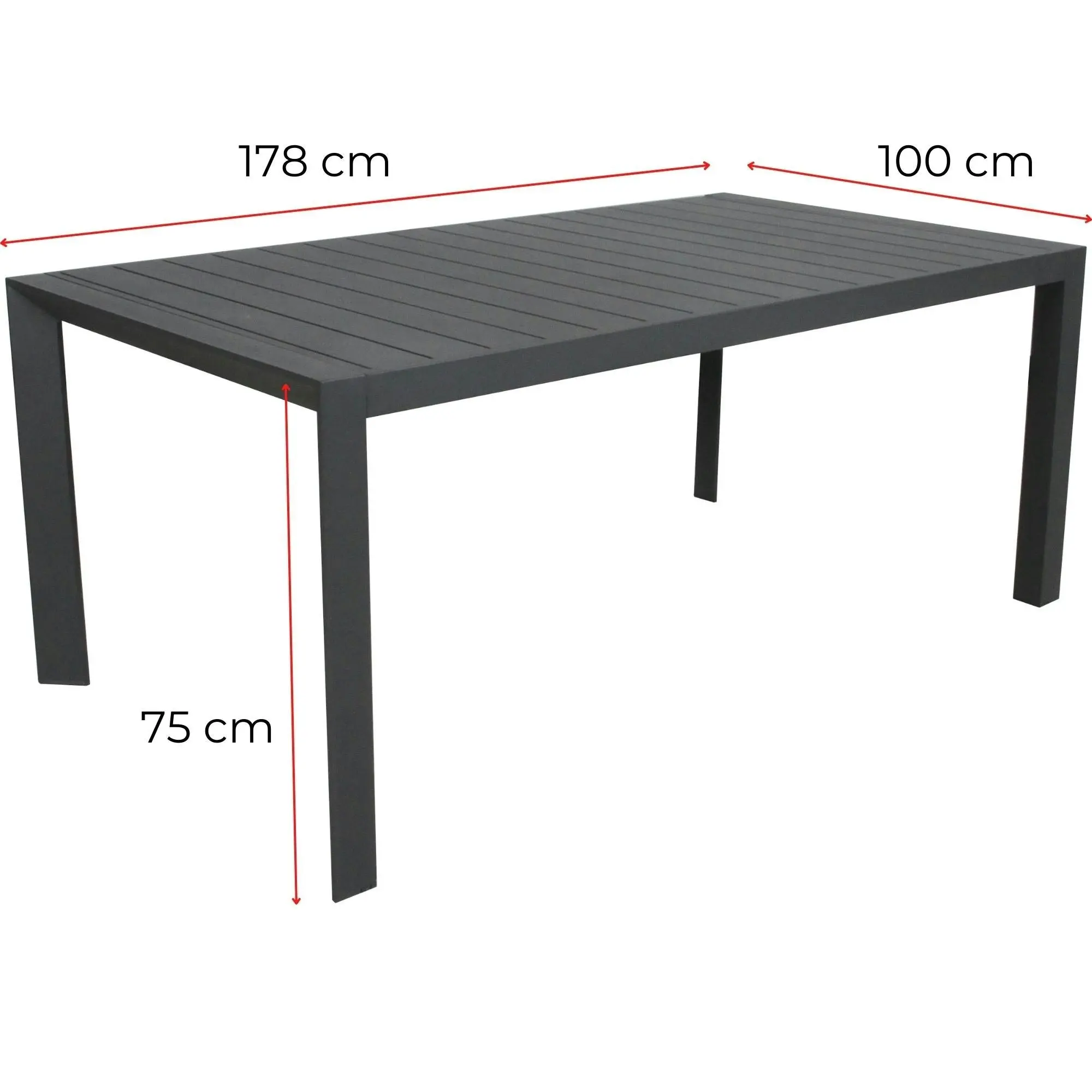 Iberia 178cm Outdoor Dining Table