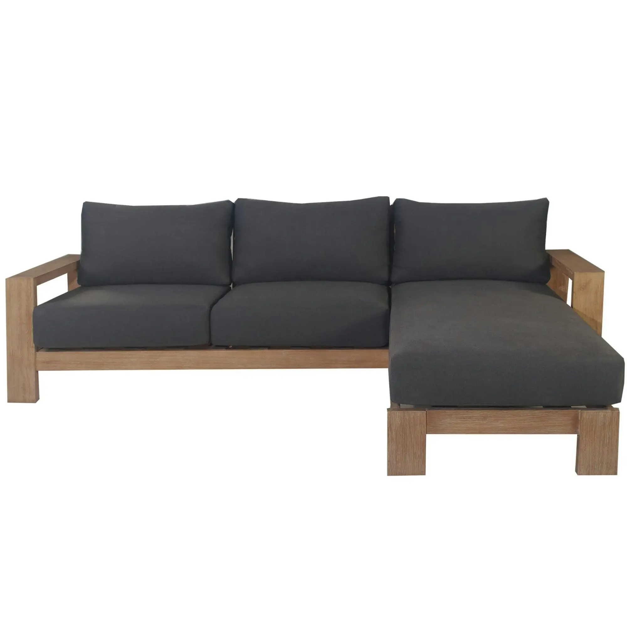 Stud 3 Seater Outdoor Sofa with Reversible Chaise