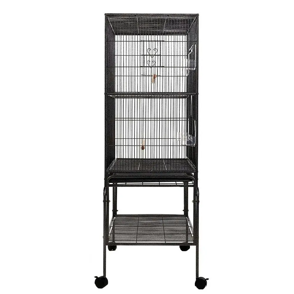 i.Pet Large 137cm Wrought Iron Bird Cage Aviary