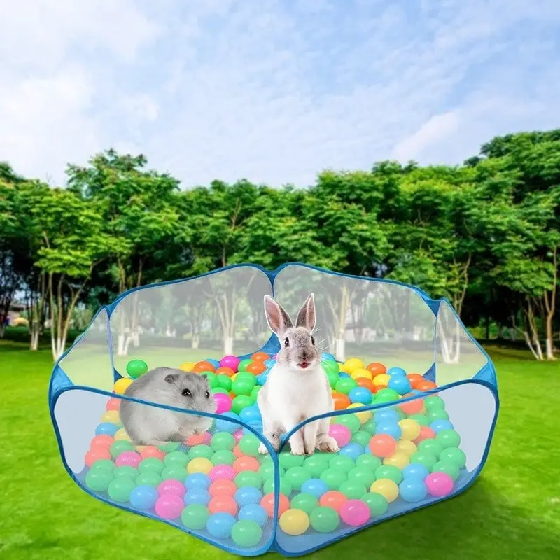 Portable Pop Out Play Pen for puppies/small animals