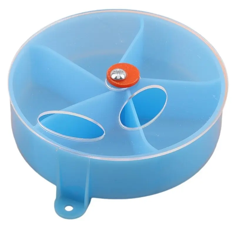 5 Compartment Rotating Bird Foraging Toy, 3 colors