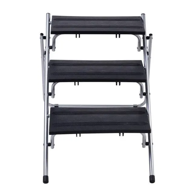 Lightweight 3 Step Folding Pet Ladder Ramp. Holds up to 45kg