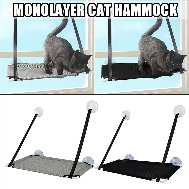 Cat Hanging Bed Sunny Window Hammock for Cats up to 10kg