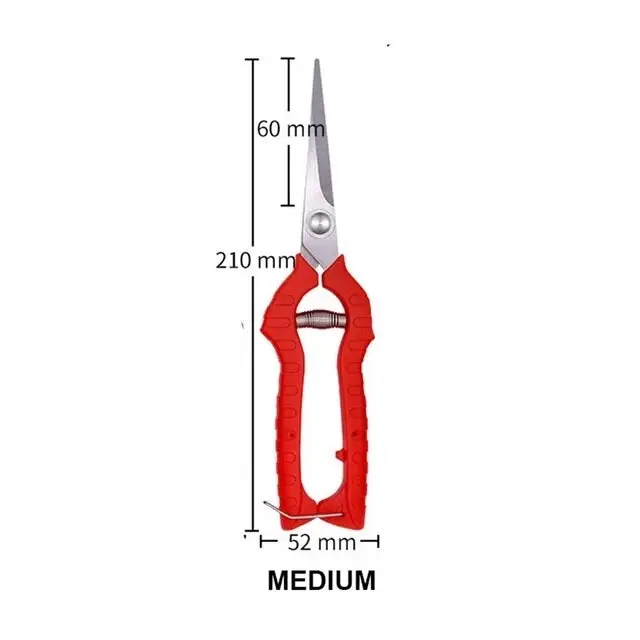 Fine shears for cuttings delicate plants and propagation