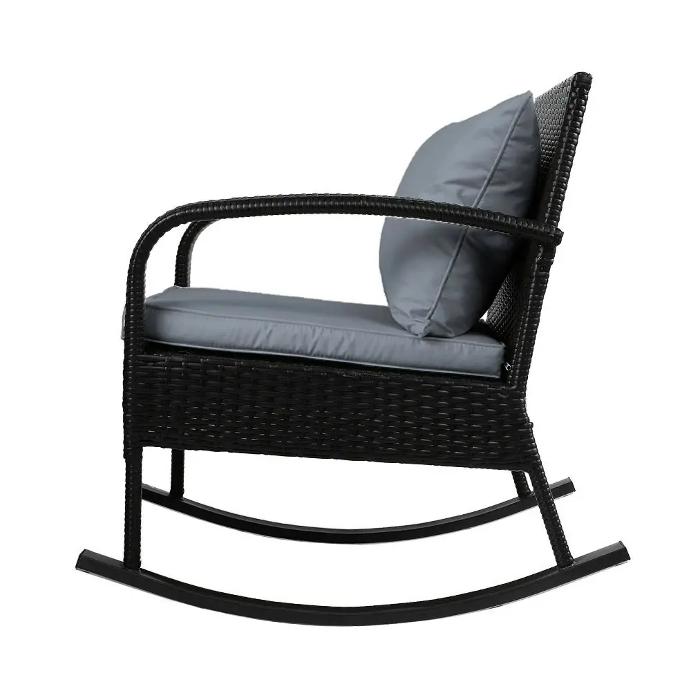 Gardeon Outdoor Wicker Rocking Chair Garden Patio Furniture