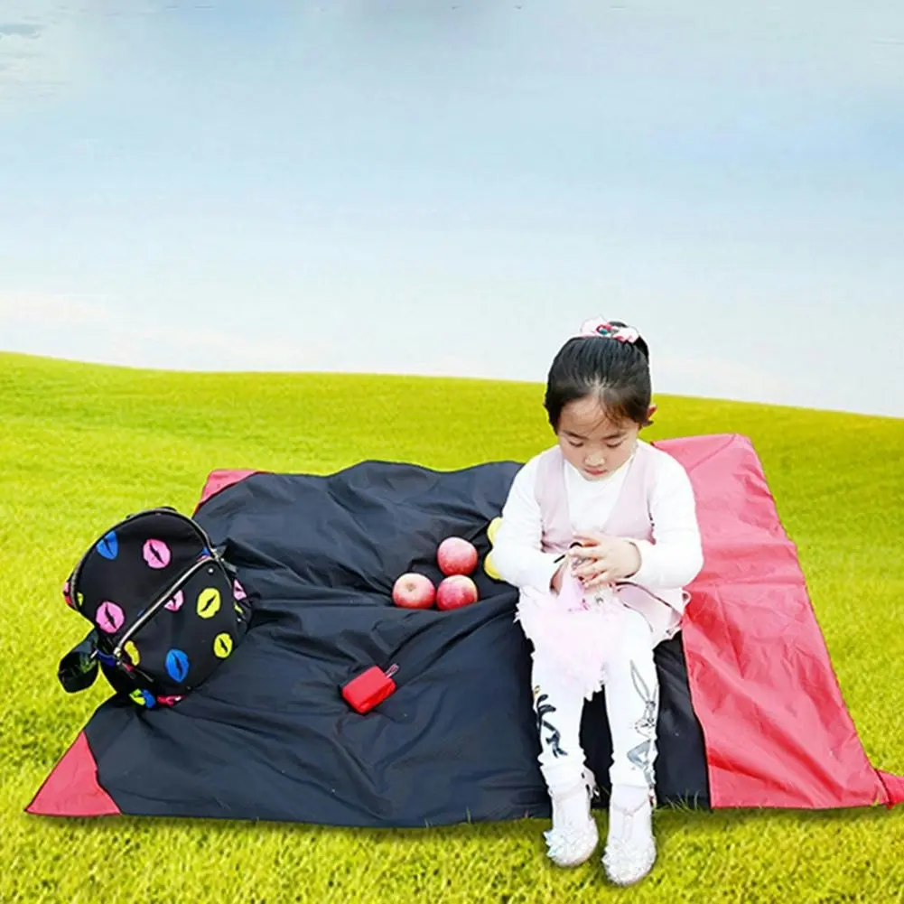 Ultra-thin Pocket Camping Picnic Blanket Mat Waterproof 70*110cm