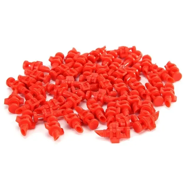 50PCS Garden water sprayer misting nozzles 90/180/360 degree