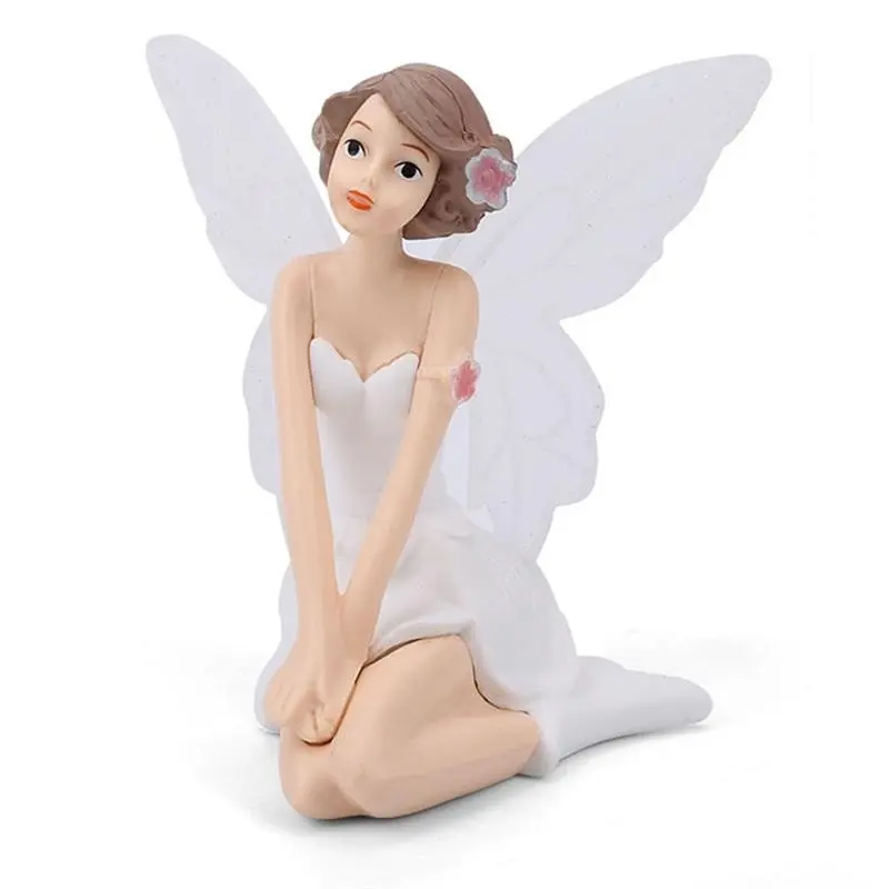 3PCS Fairy/Angel Miniature Set Fairy Garden, Cake Topper Ornament