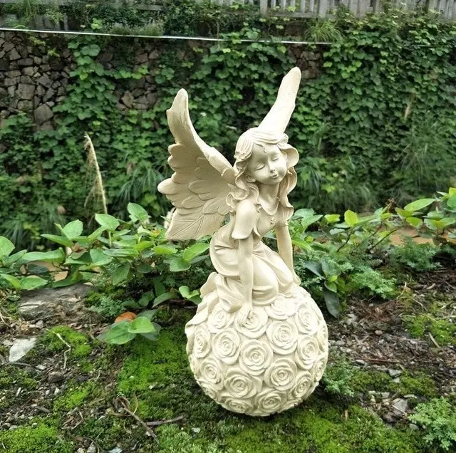 25-36cm Fairy, Cupid Garden Statue Sculpture Ornament