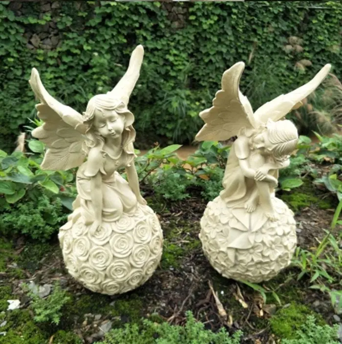 25-36cm Fairy, Cupid Garden Statue Sculpture Ornament