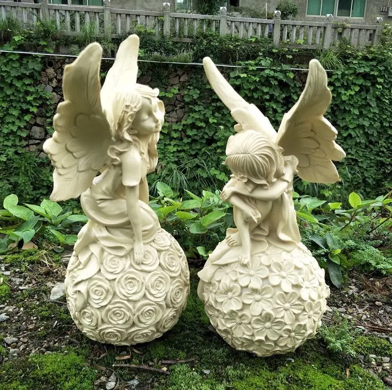 25-36cm Fairy, Cupid Garden Statue Sculpture Ornament